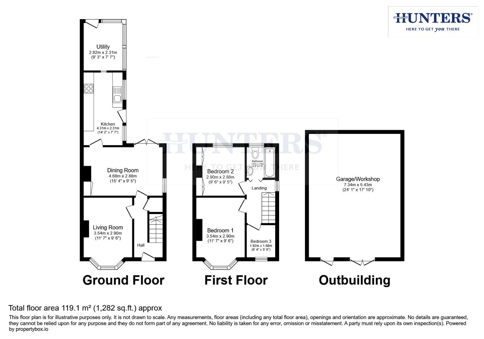 226, Tang Hall Lane, York floorplan