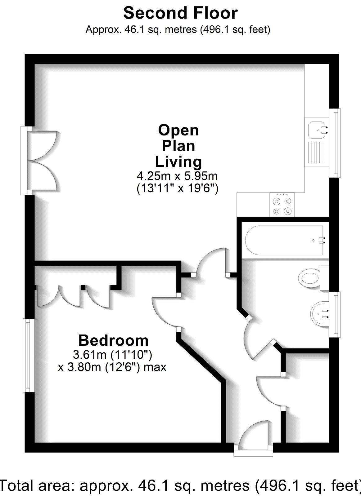 1 Bedrooms Flat for sale in Pollock Court, 3 Dodd Road, Watford, Hertfordshire WD24