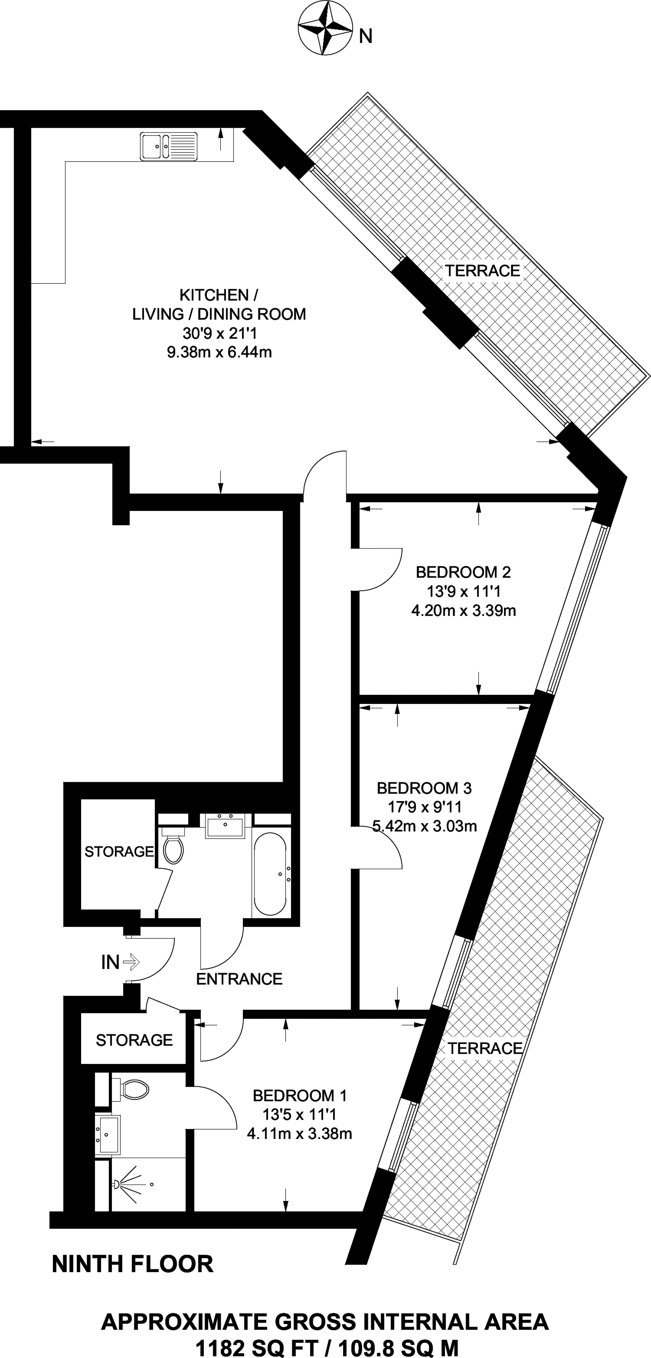 3 Bedrooms Flat for sale in Leven Wharf, Poplar E14