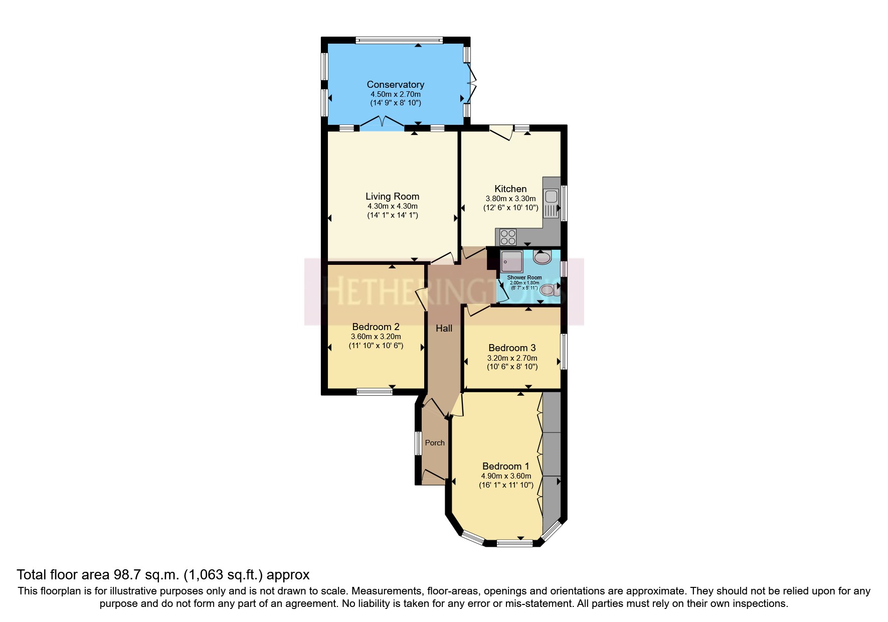 Heybridge Road, Ingatestone, Essex CM4, 3 bedroom bungalow for sale