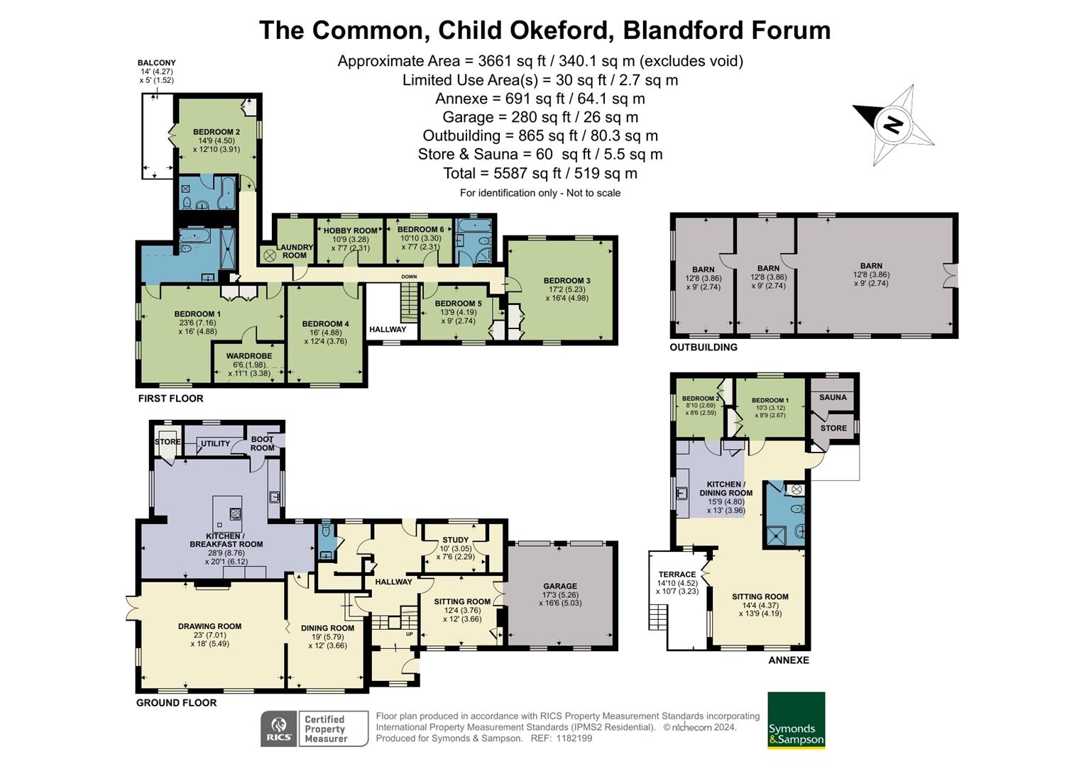 Ridgeway House, The Common, Blandford Forum floorplan