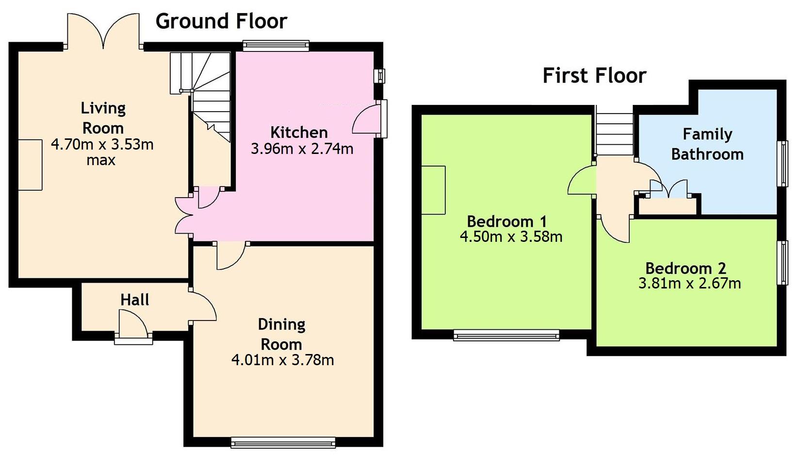 19, Hughes Crescent, Chepstow floorplan