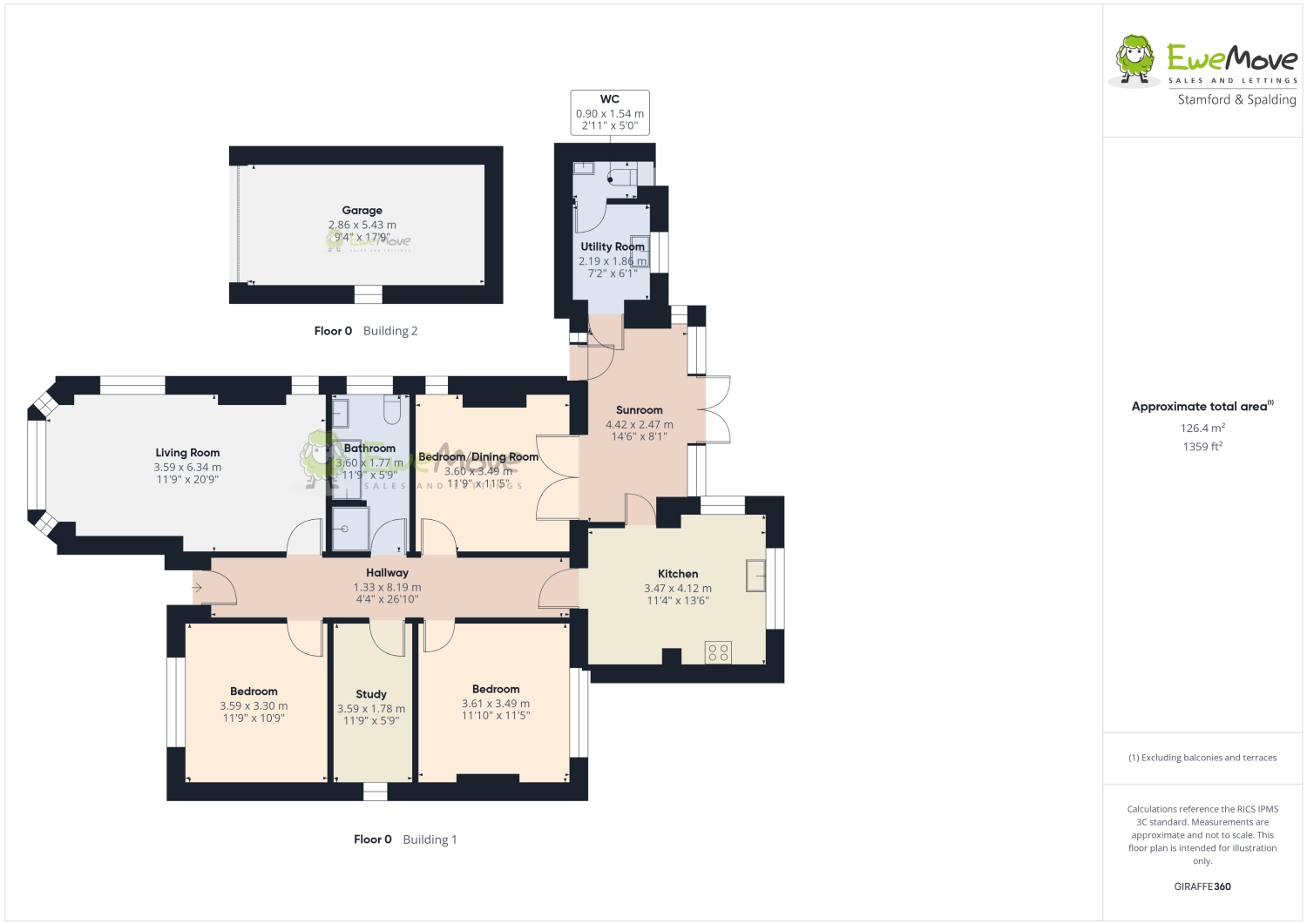 Wignals Gate, Spalding floorplan