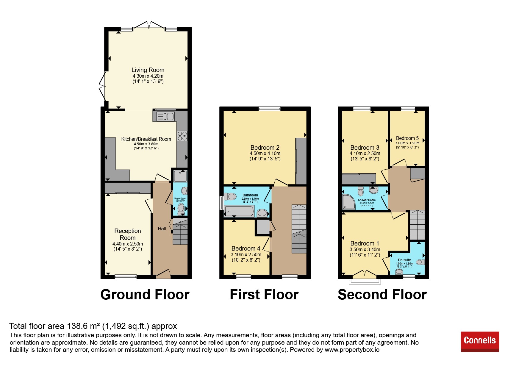 38, Lancaster Gate, Cambridge floorplan