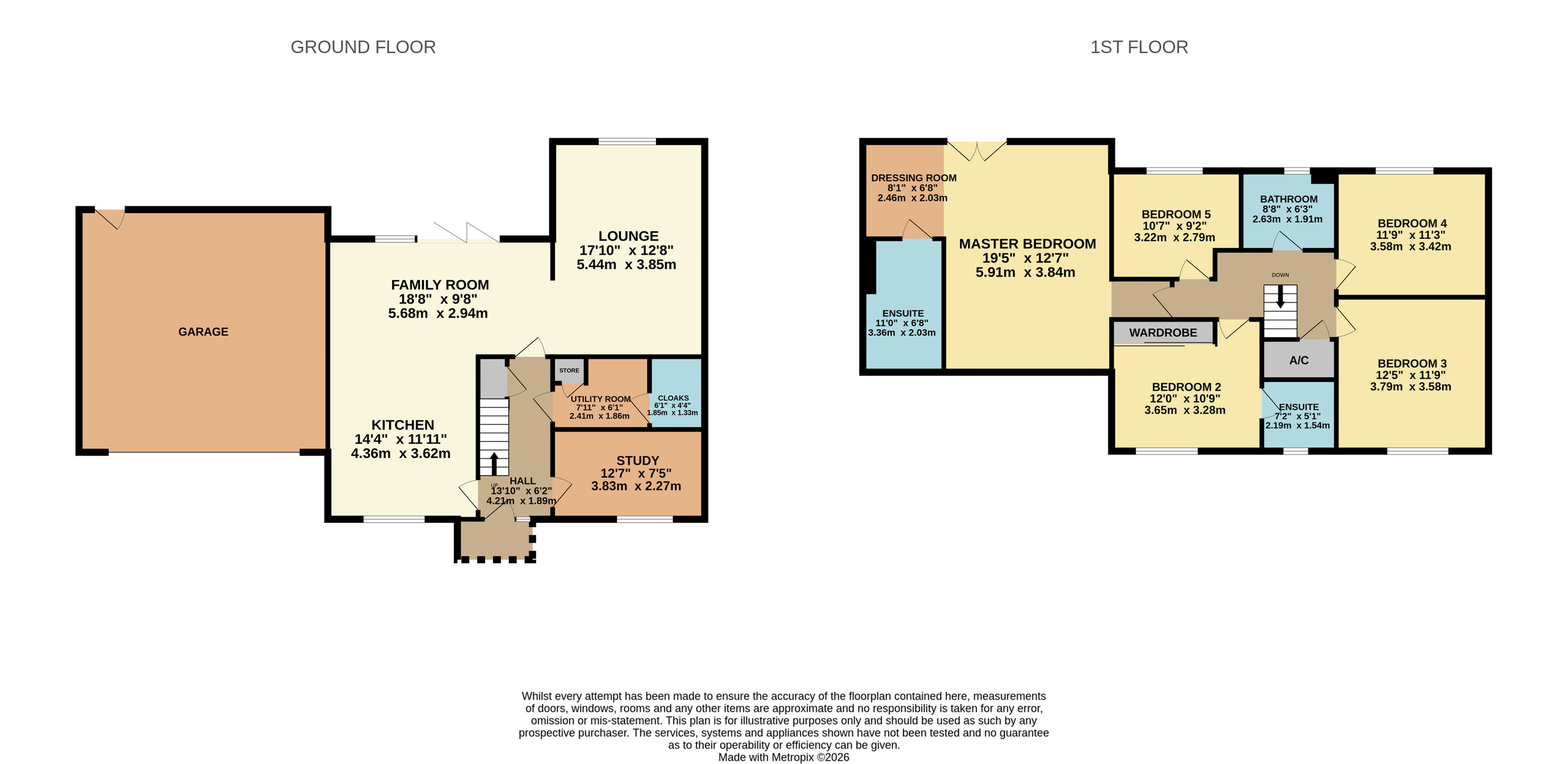 Plot 8, The Hemington, Ilminster floorplan