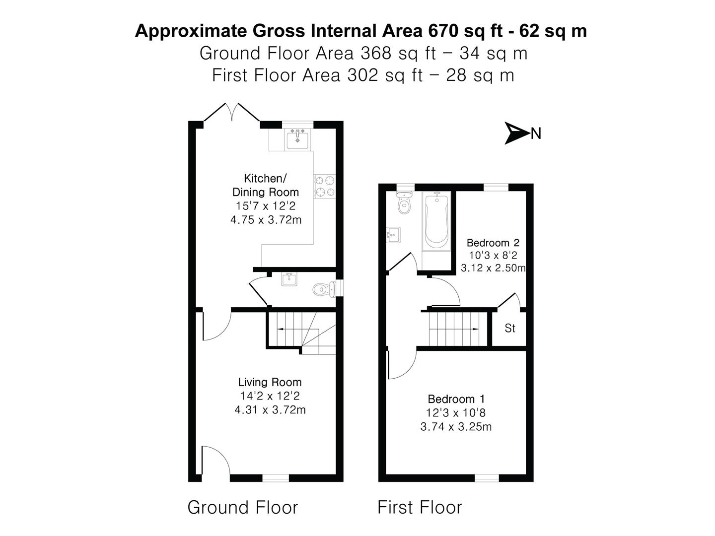 11, Shipp's Field, Cambridge floorplan