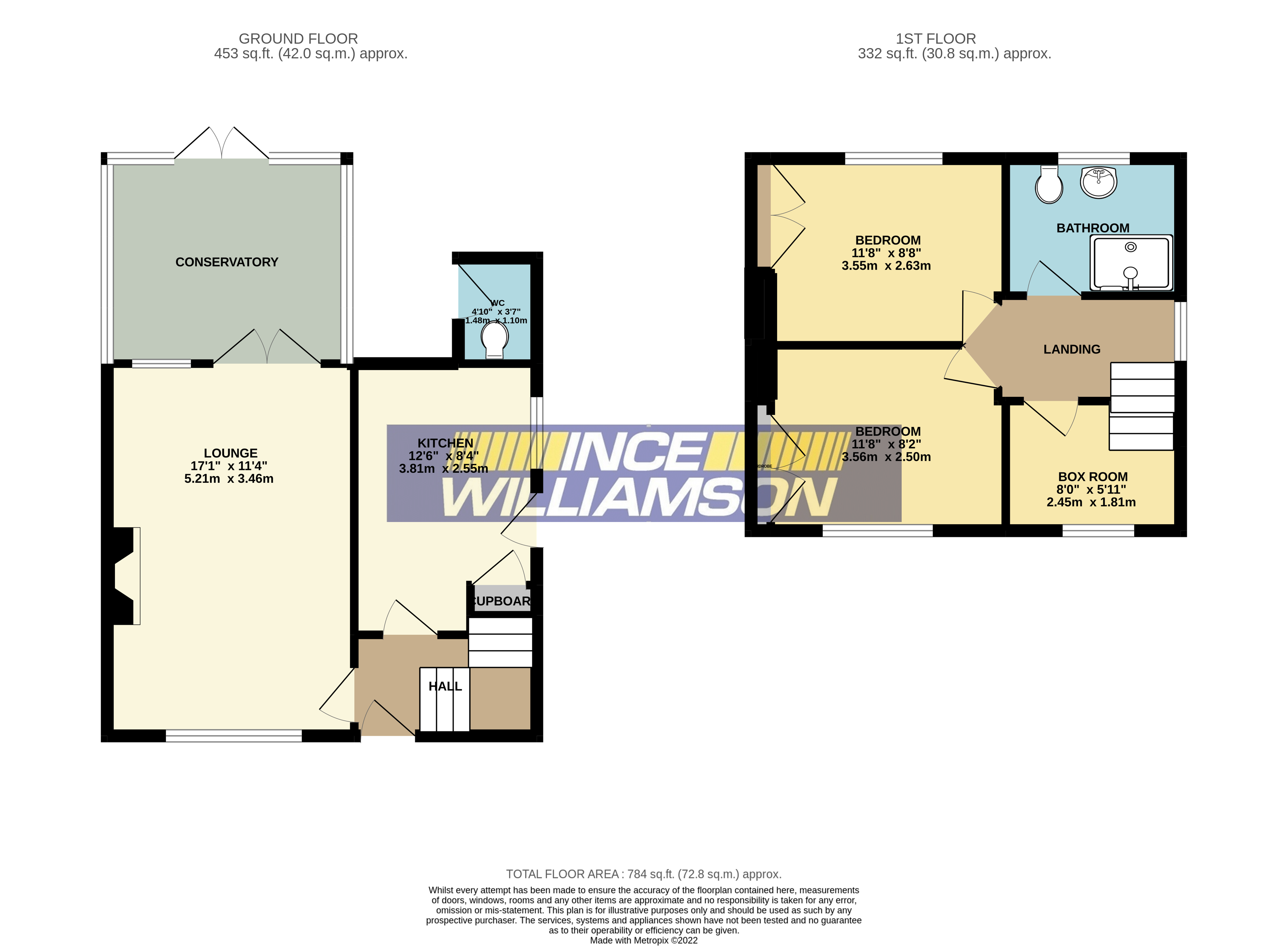 Collingwood Road, Chorley PR7, 2 bedroom semidetached house for sale