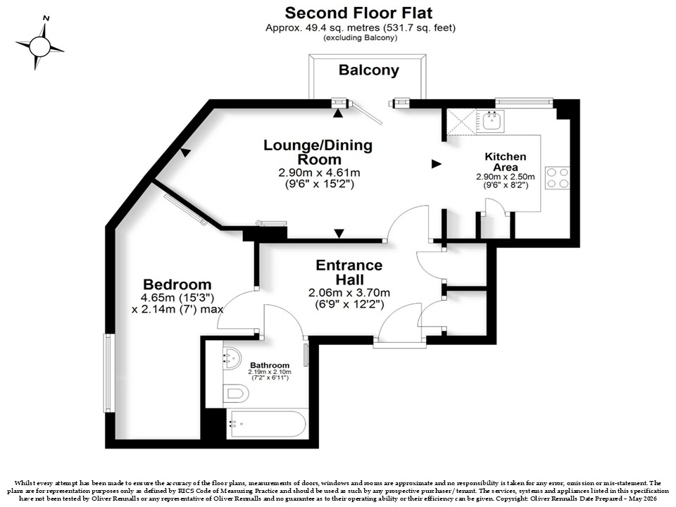 College Park, London floorplan