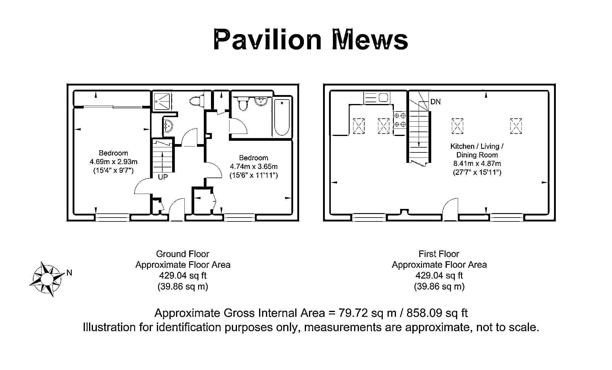 3, Pavilion Mews, East Sussex floorplan