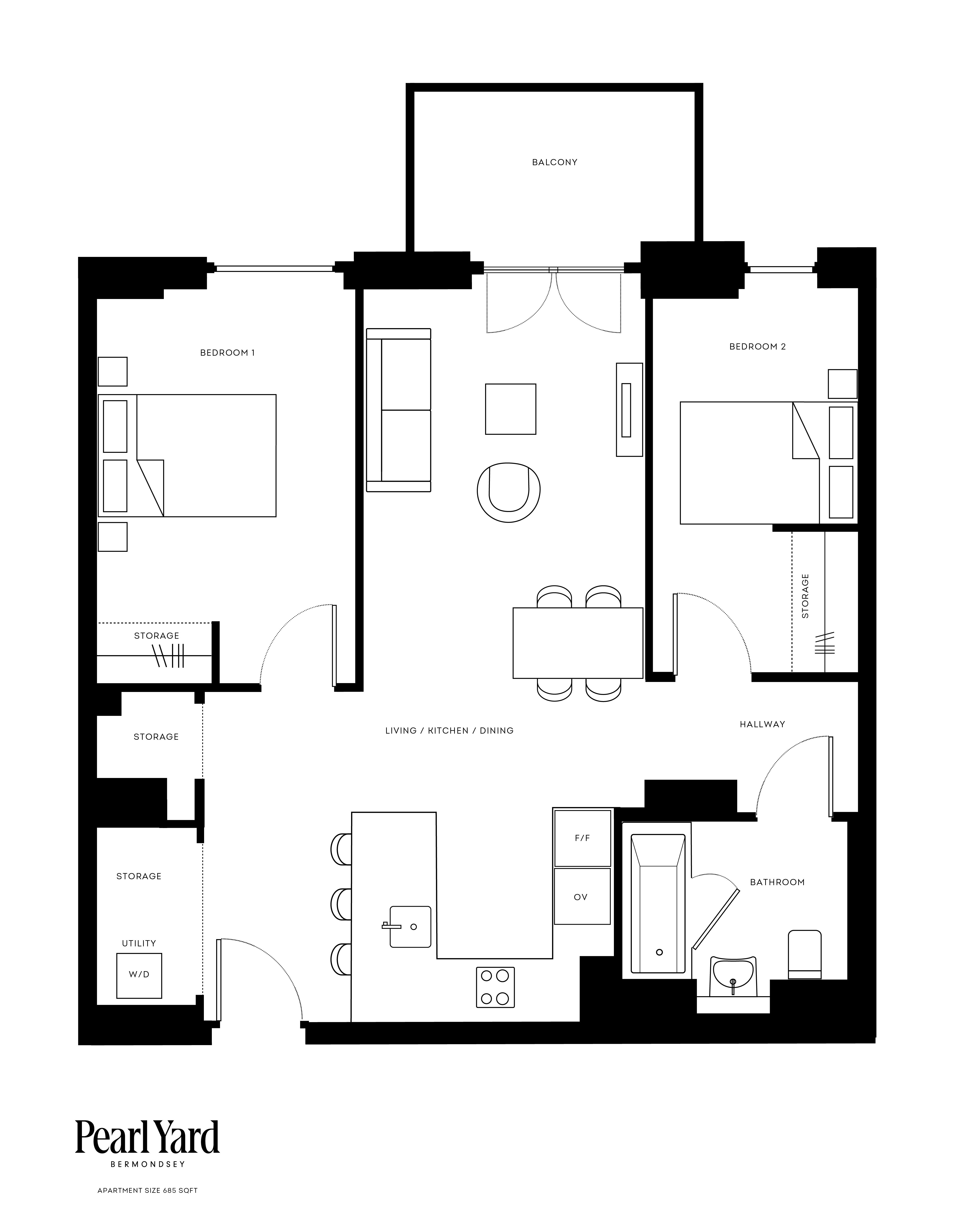 Biscuit Walk, Bermondsey floorplan