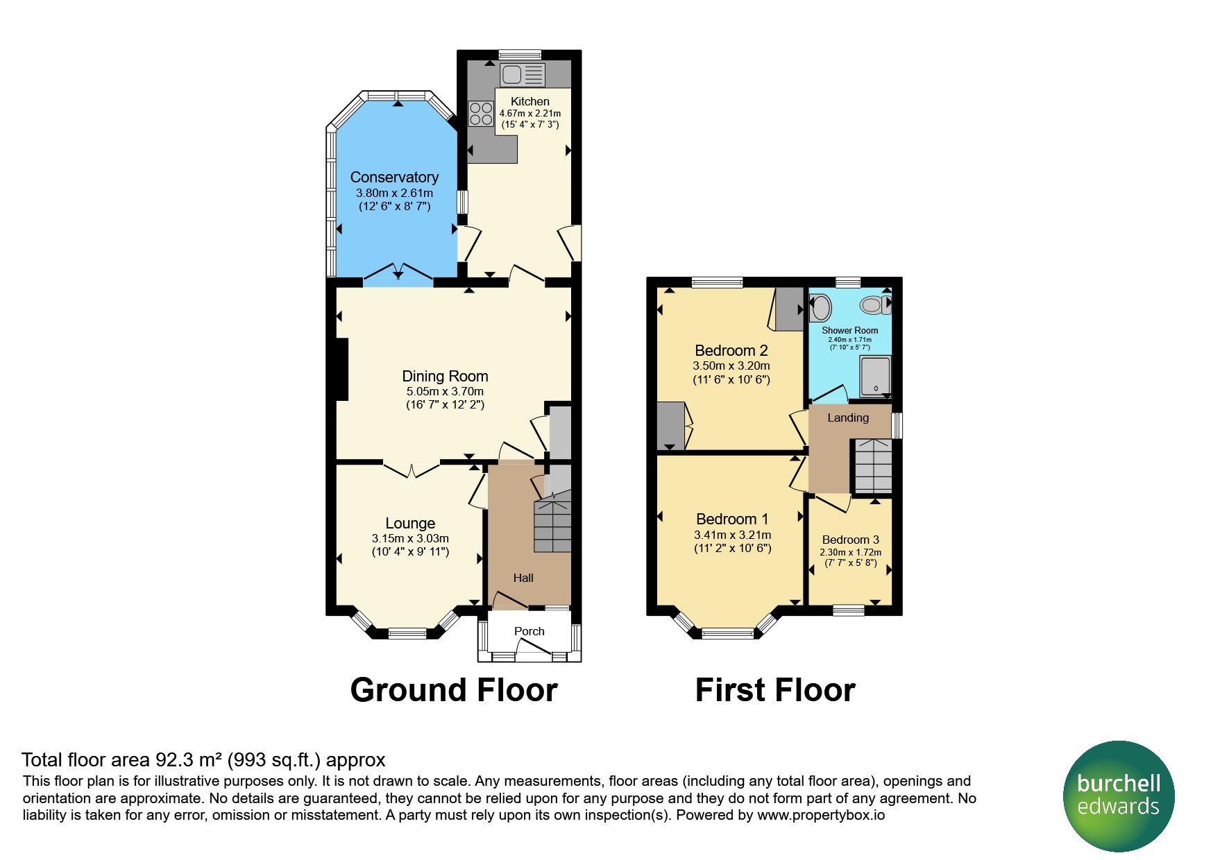 94, Berryfield Road, Birmingham floorplan