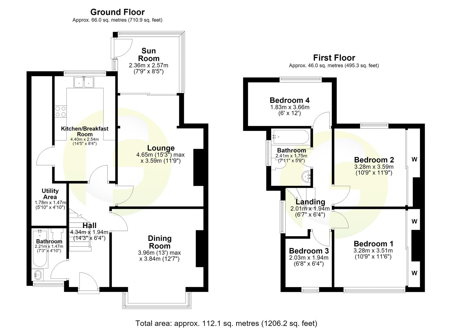41, Willoughby Road, North Shields floorplan