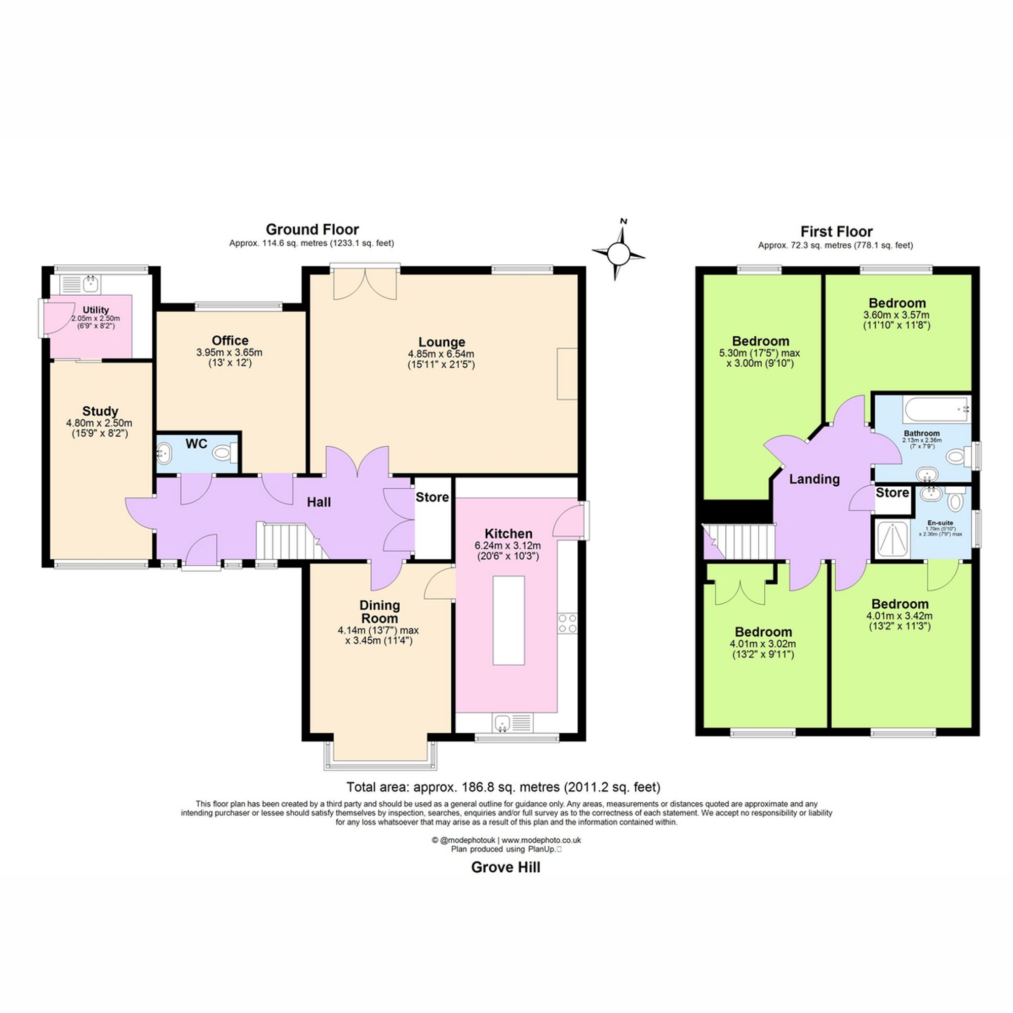 67a, Grove Hill, London floorplan