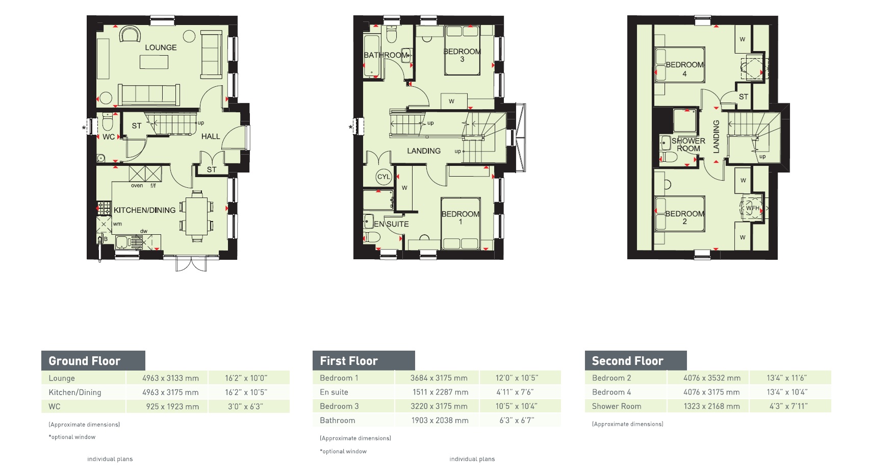 Plot 236a, Hesketh, The Pearls, Stourport-On-Severn floorplan