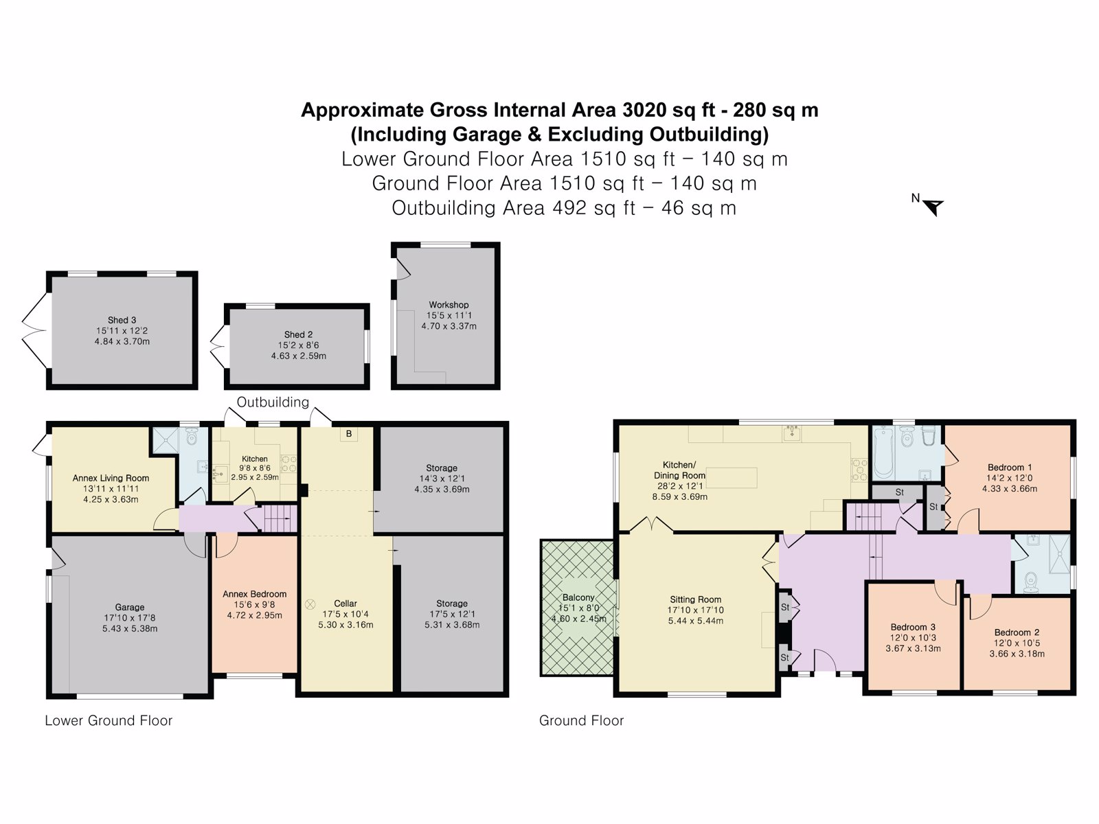 Edgemoor, Moorland Close, Yelverton floorplan