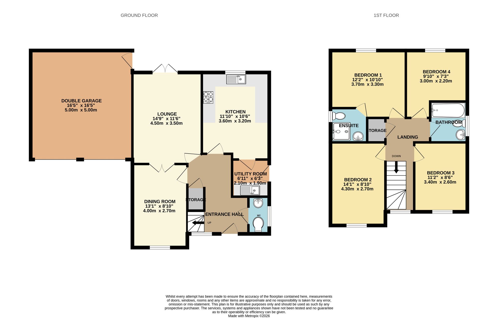 11 Long Barton Avenue, Okehampton floorplan