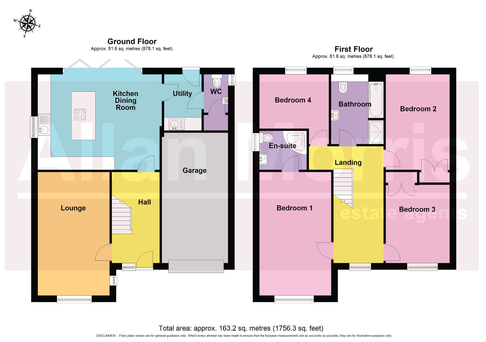 1 Oakmere, Evesham Road, Pershore floorplan