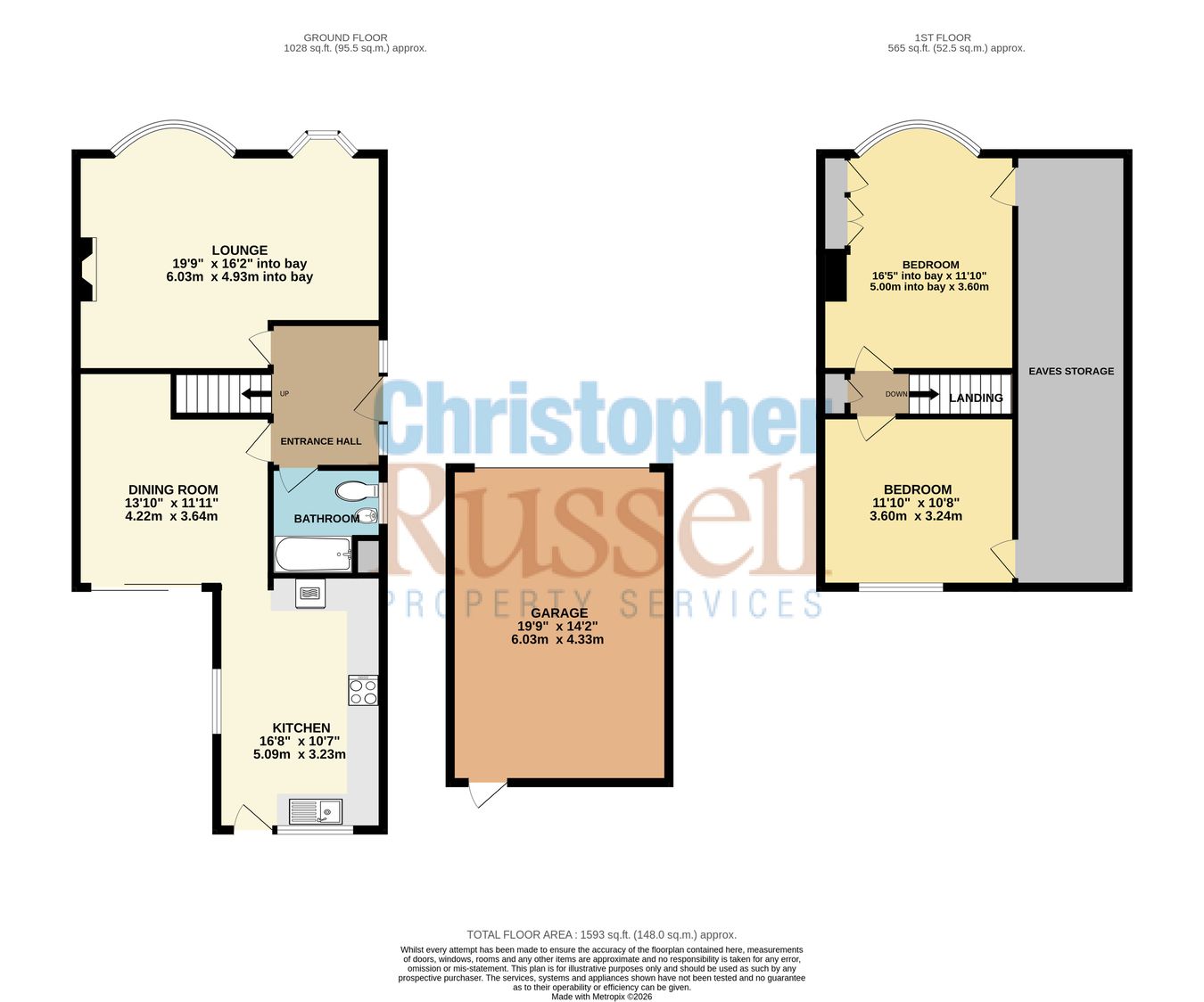 201, Burnt Oak Lane, Sidcup floorplan