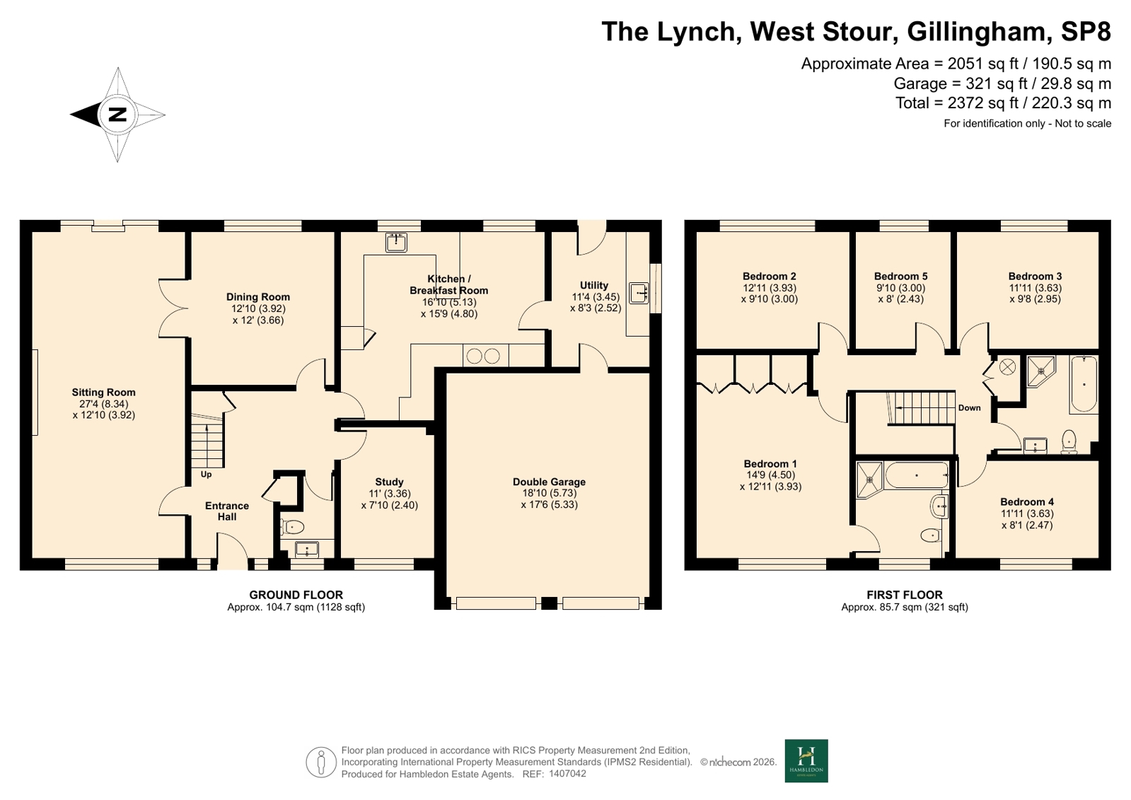 Highfield House, The Lynch, Gillingham floorplan