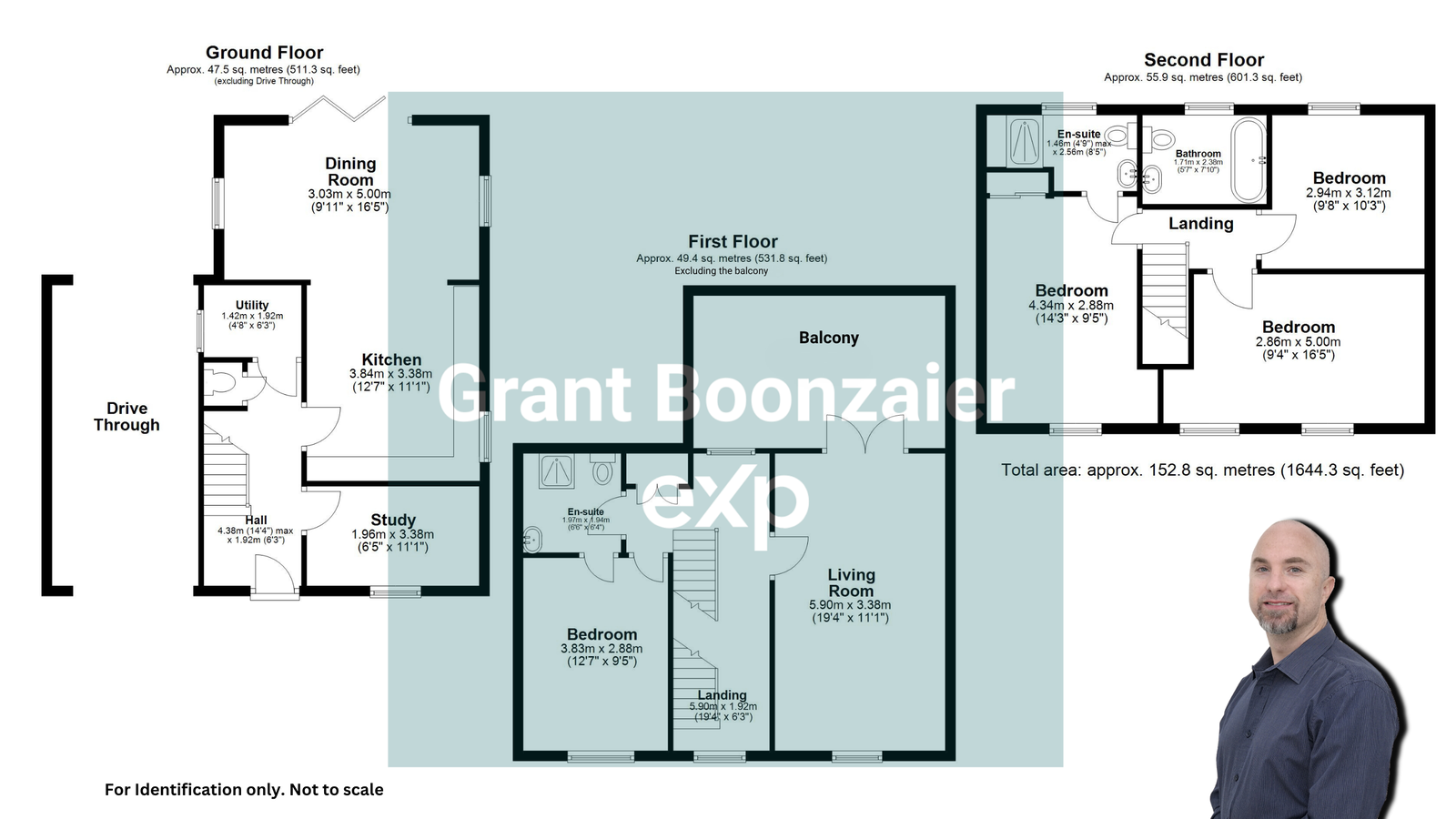 15, Marron Close, Newark floorplan