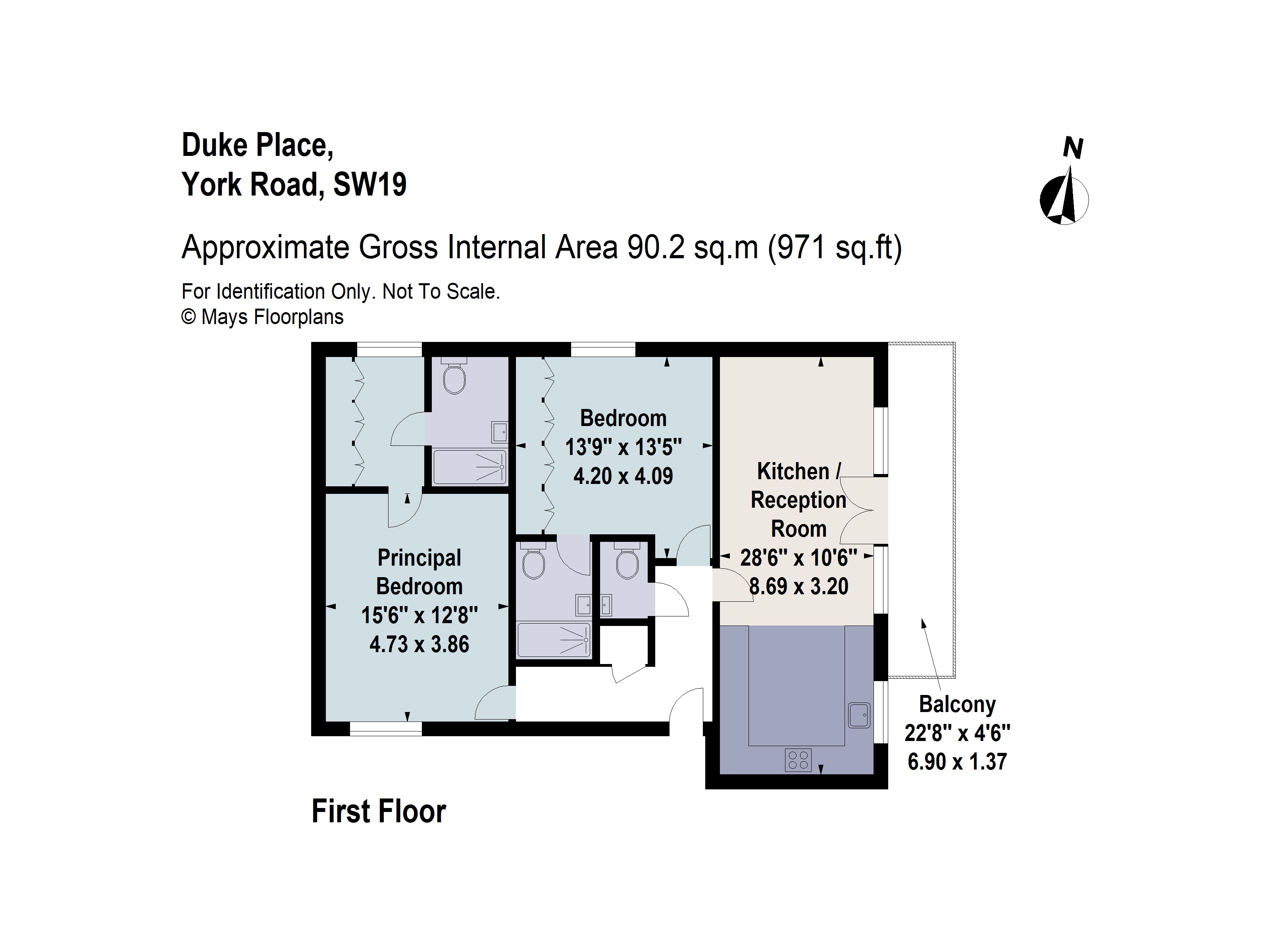 6, Duke Place, London floorplan
