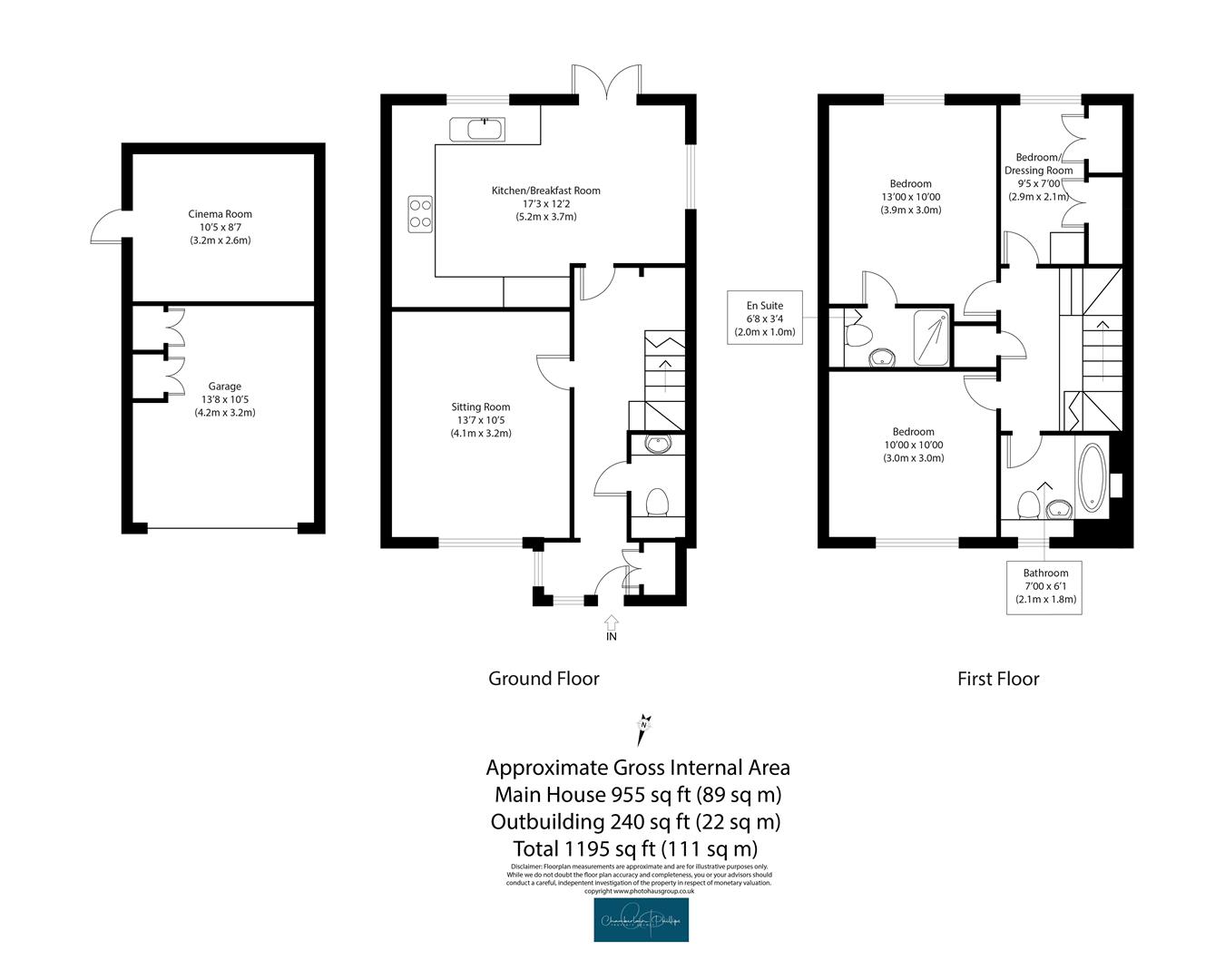 23, Robinson Close, Great Bromley floorplan