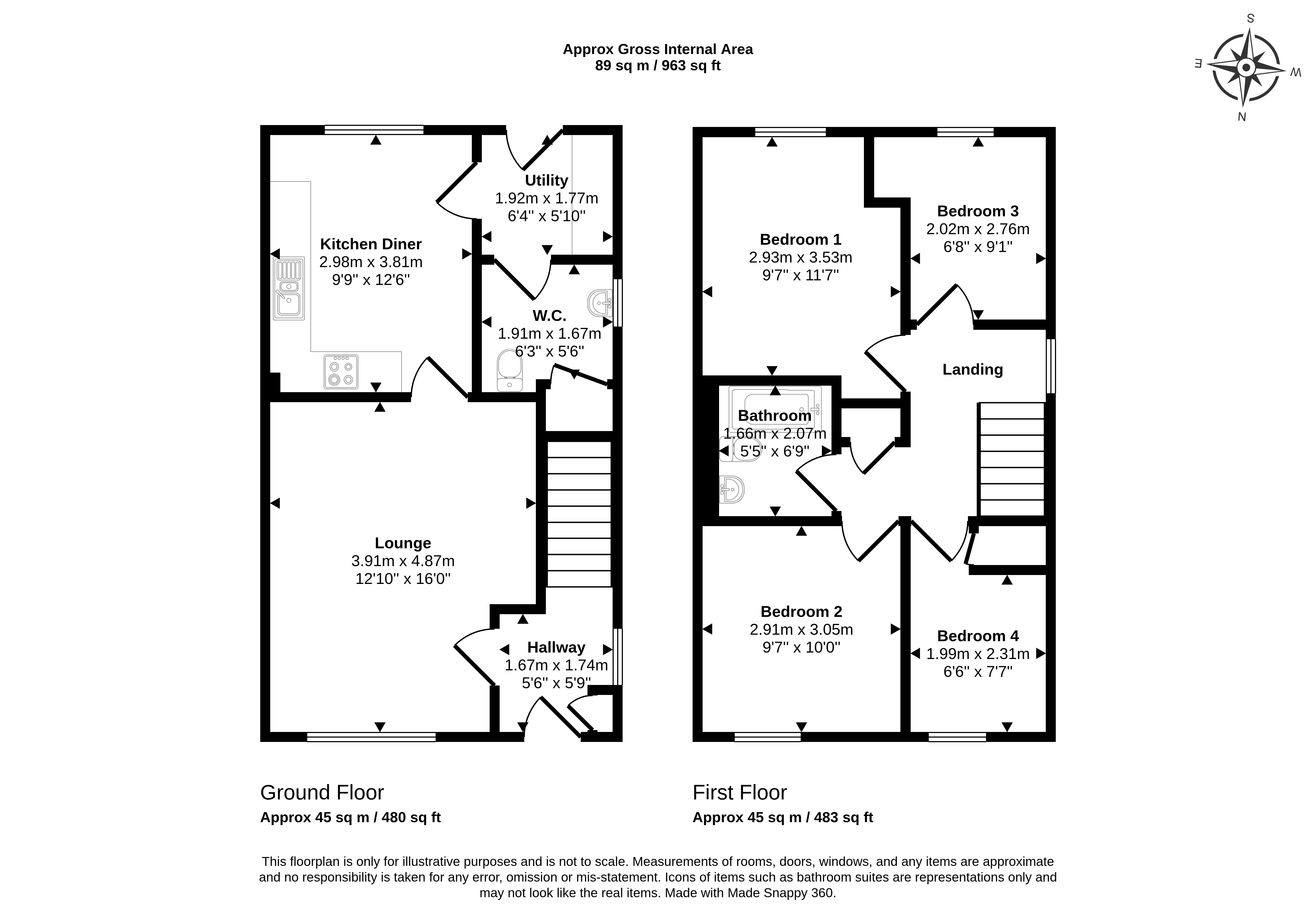 16, Gold Drive, Kirkwall floorplan