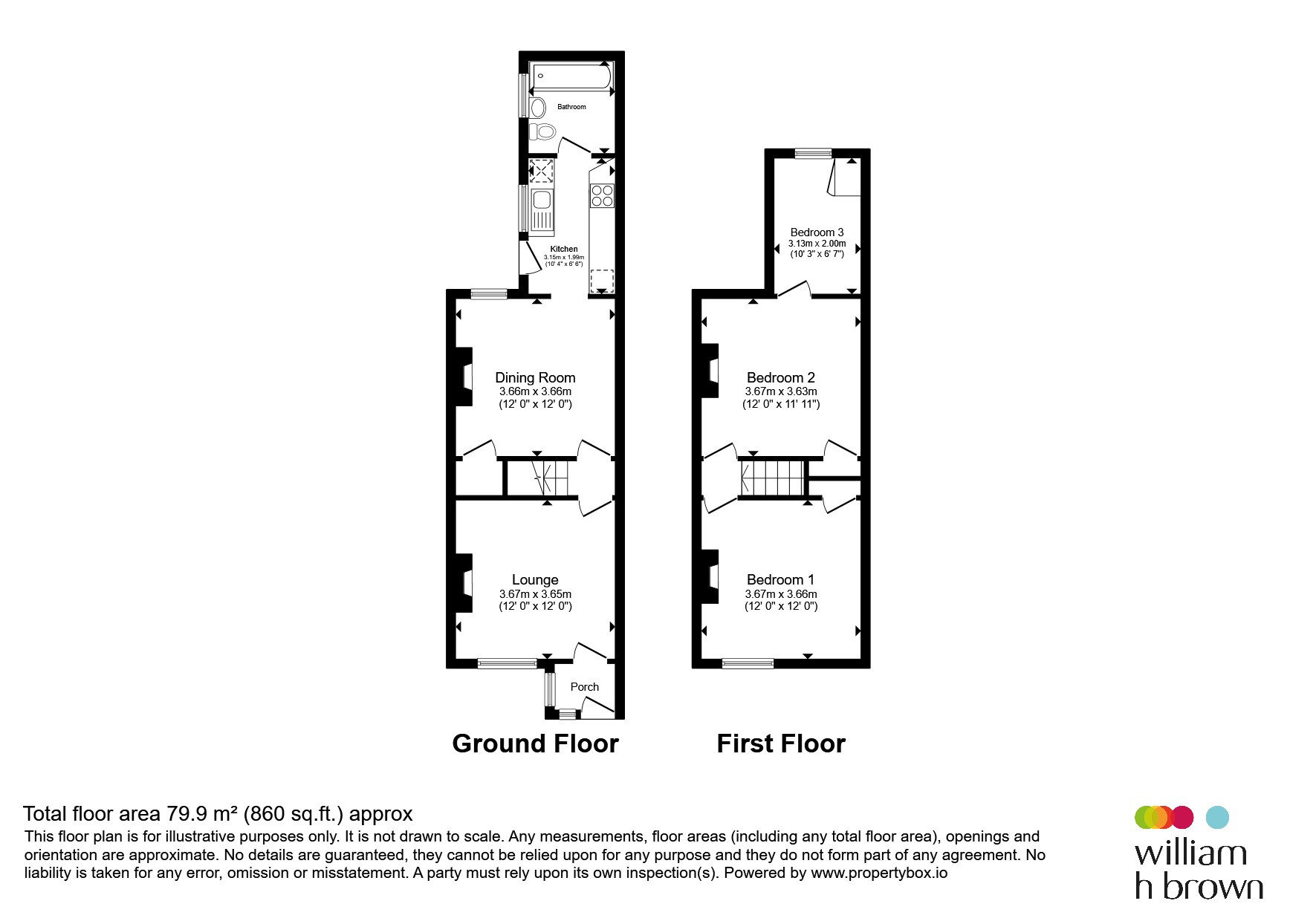 32, Lindley Street, Norwich floorplan