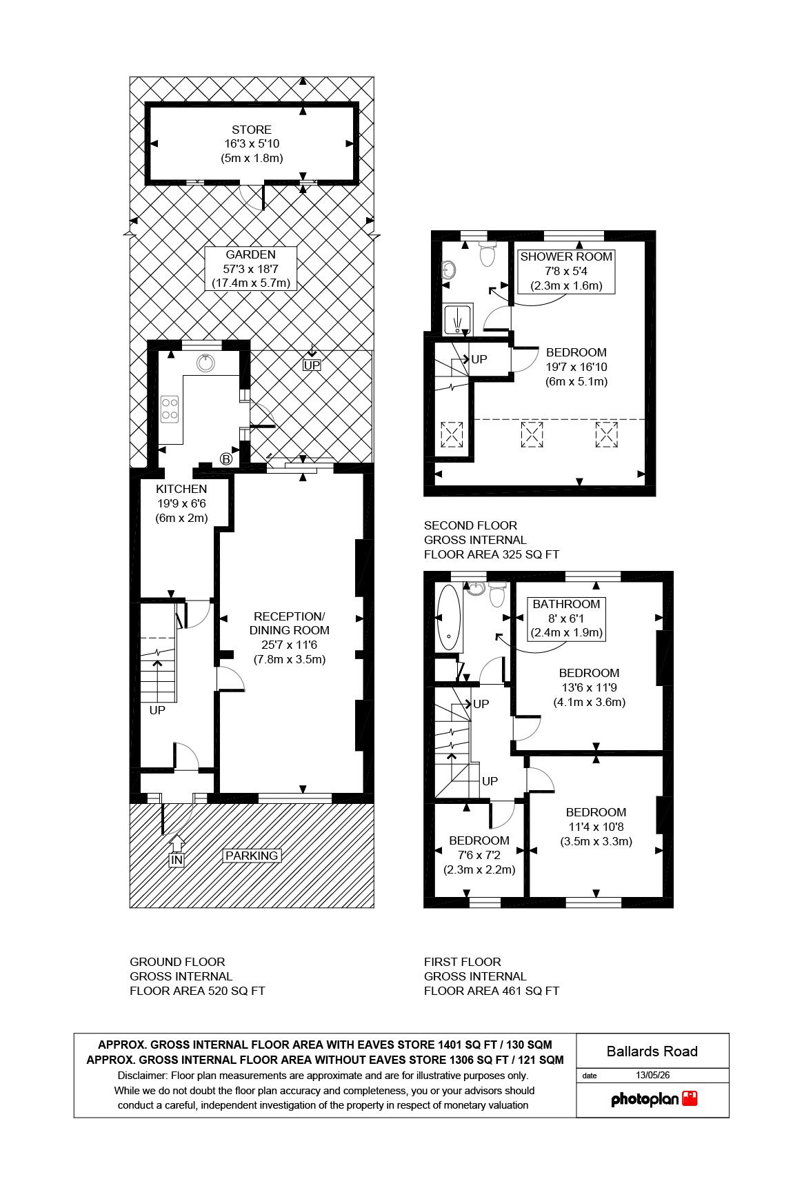 22, Ballards Road, London floorplan