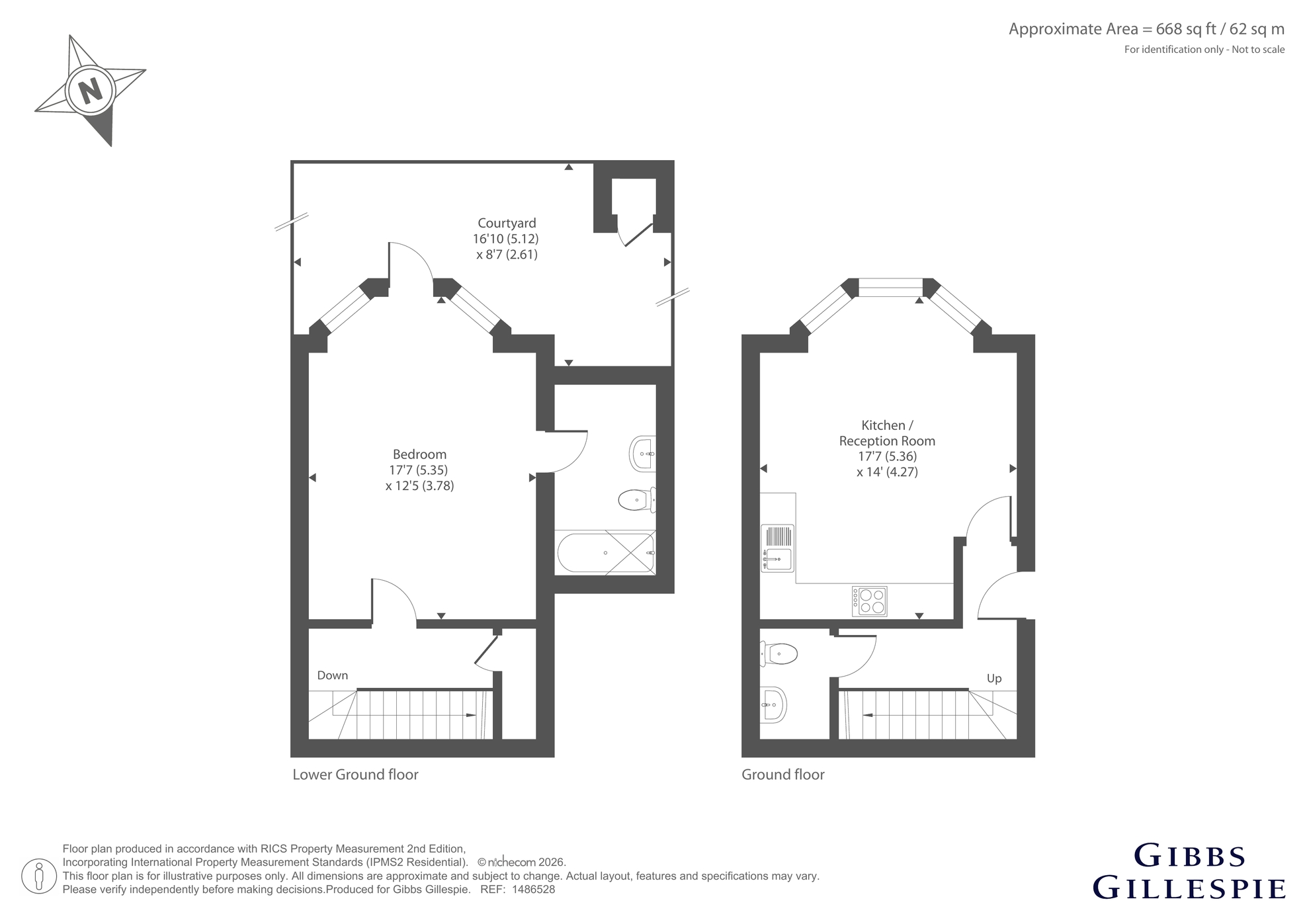 Gordon Road, London floorplan