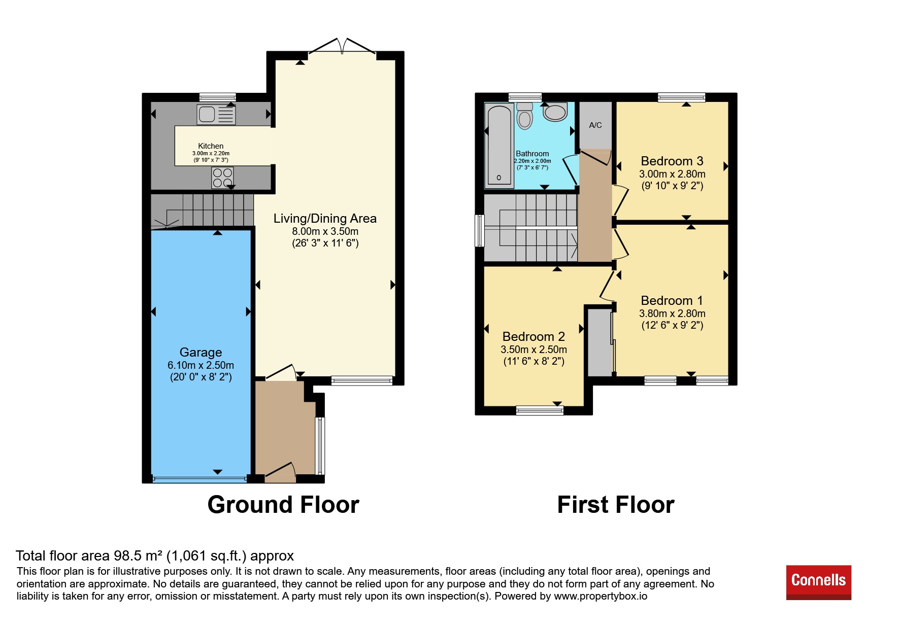 21, Hamden Way, Cambridge floorplan