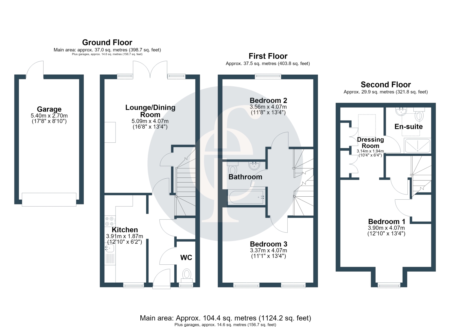 34, Cordelia Close, Stratford-upon-Avon floorplan