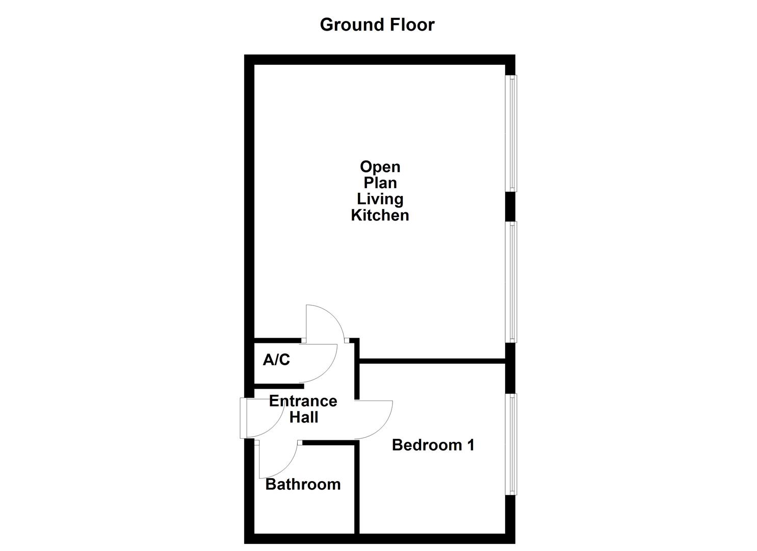 Flat 14, Thornes House, Dale Street, Ossett floorplan