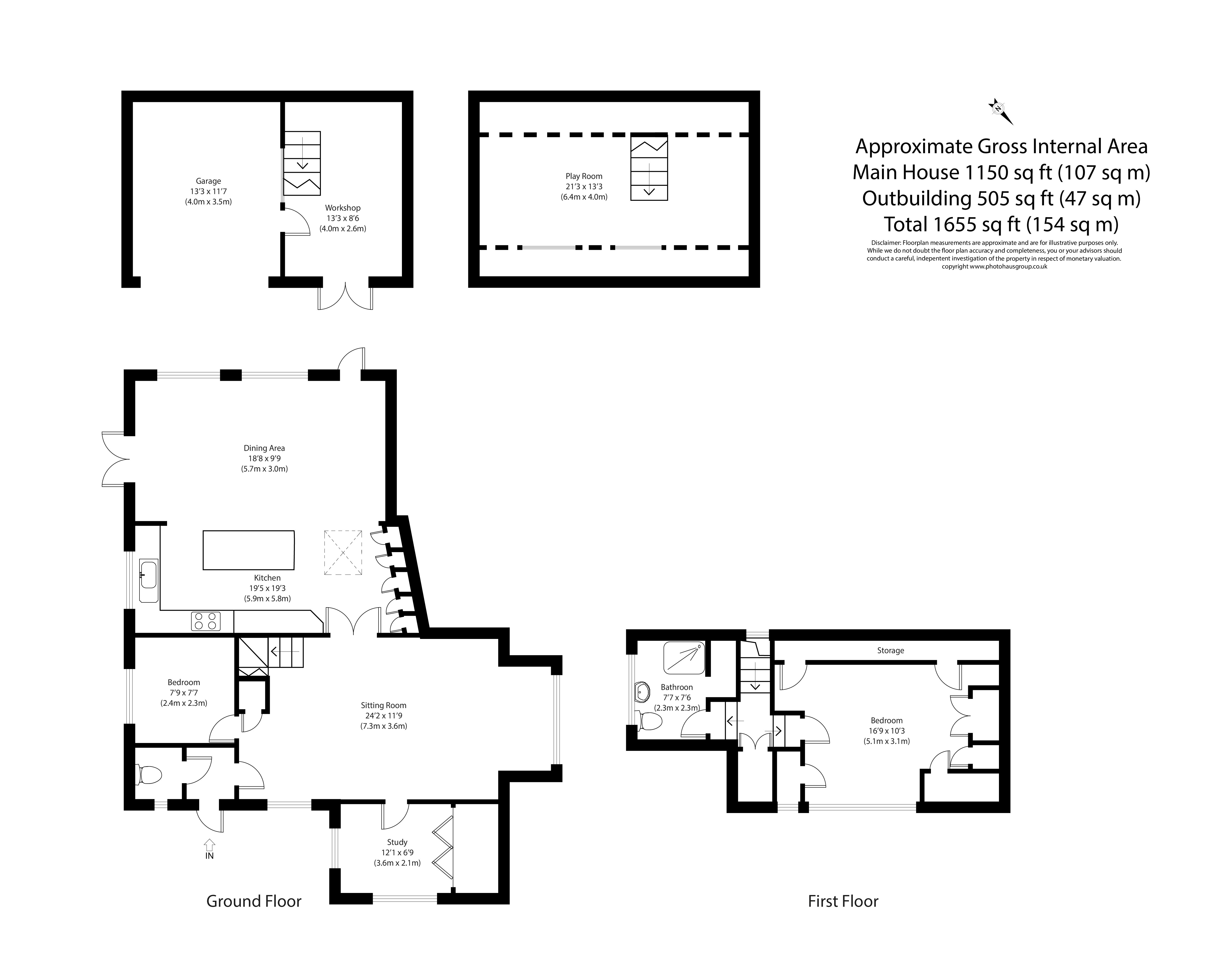 Rainbow Cottage,, Wheelers Hill, Chelmsford floorplan