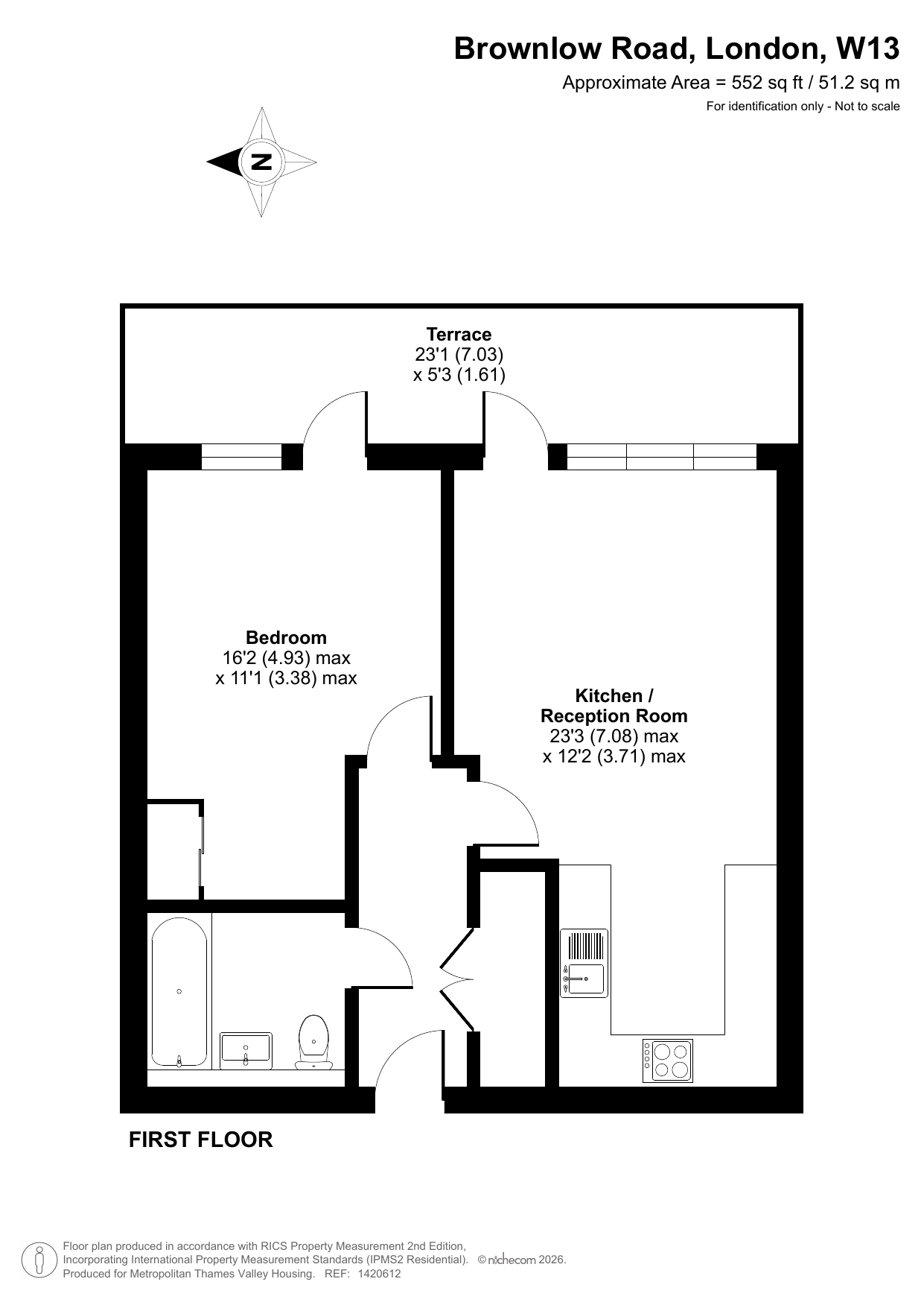 Freedom House Brownlow Road, West Ealing floorplan