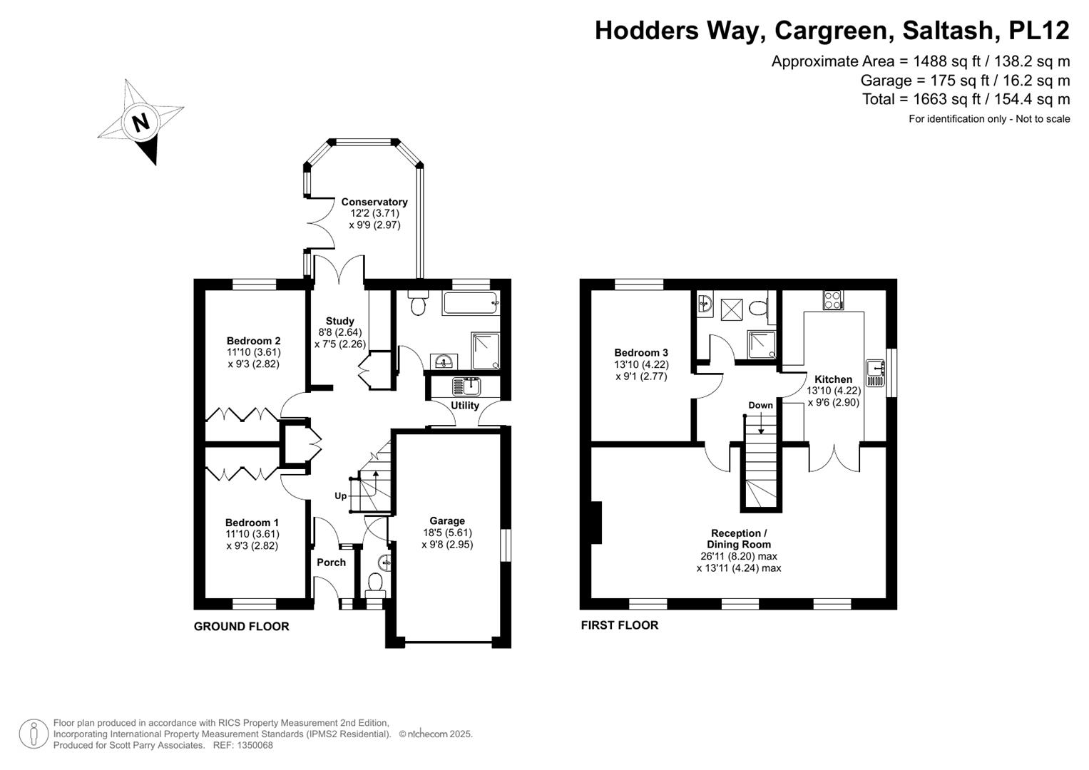 2, Hodders Way, Saltash floorplan