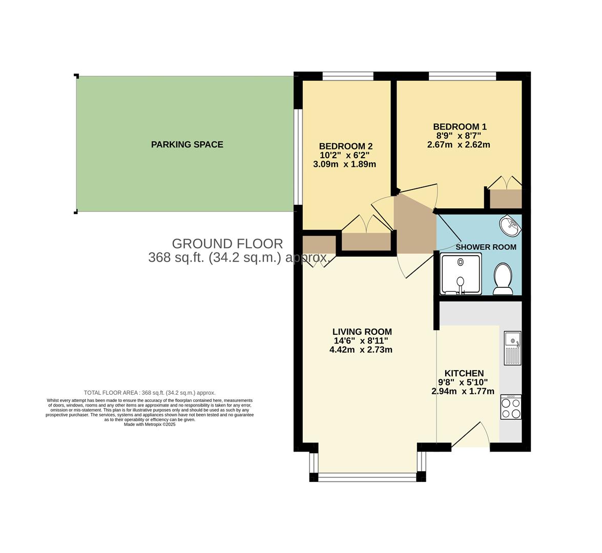 39 Galmpton Holiday Bungalows, Greenway Road, Brixham floorplan