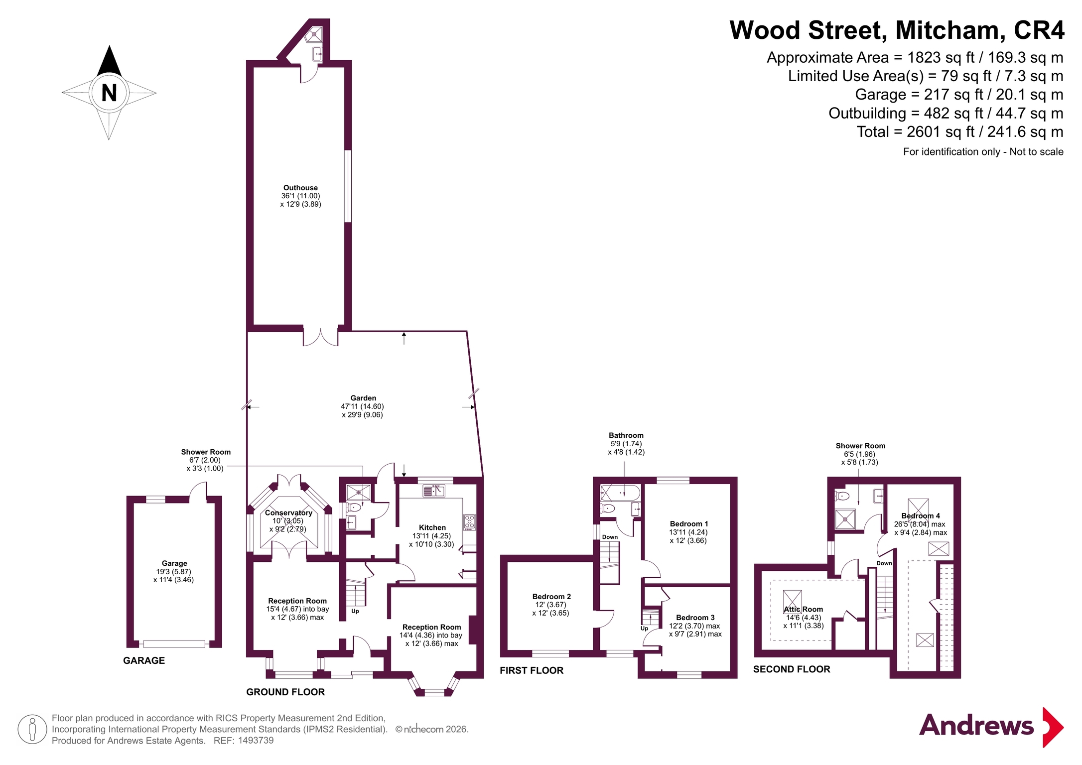 35, Wood Street, Mitcham floorplan