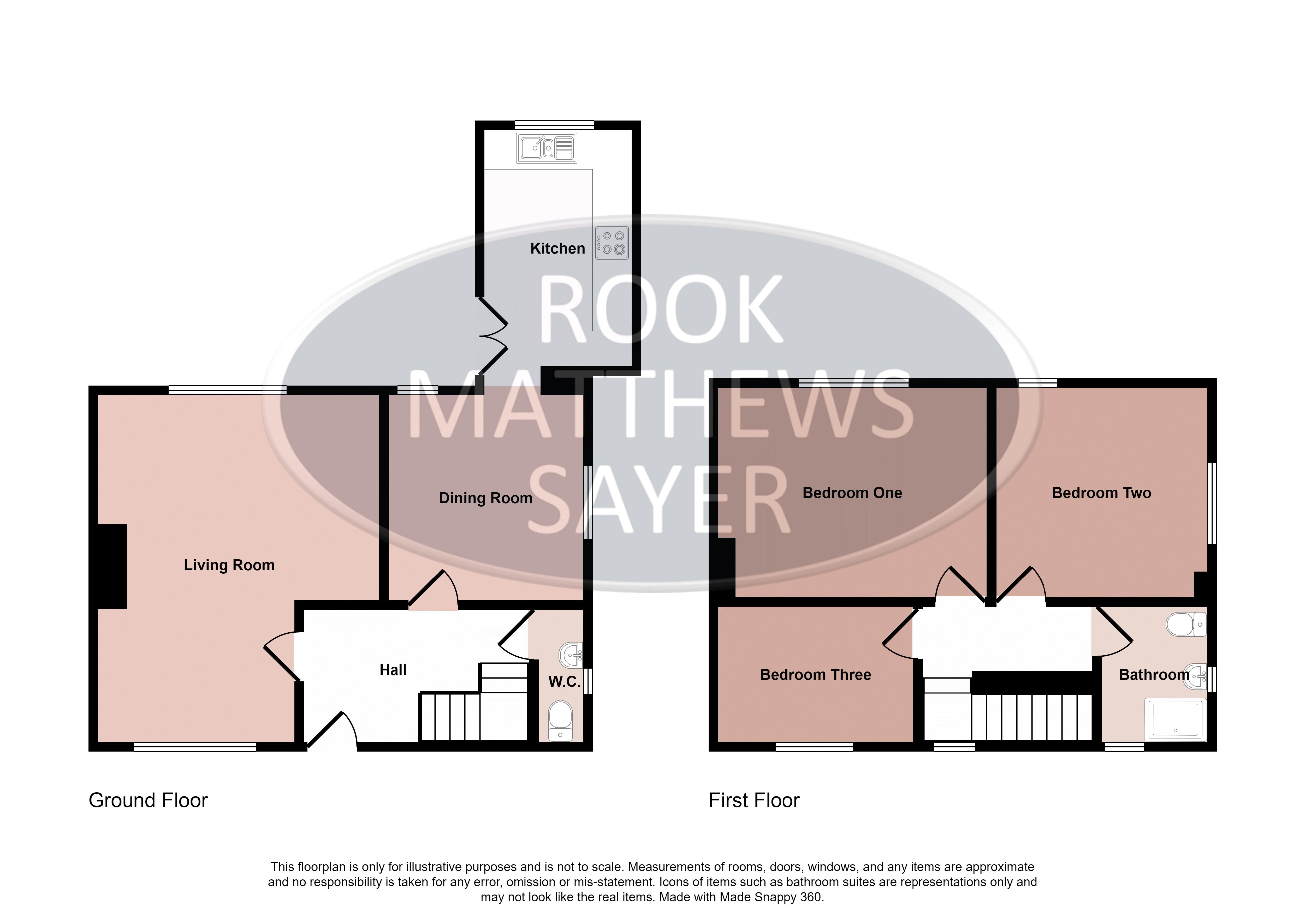 69, Appletree Gardens, Whitley Bay floorplan