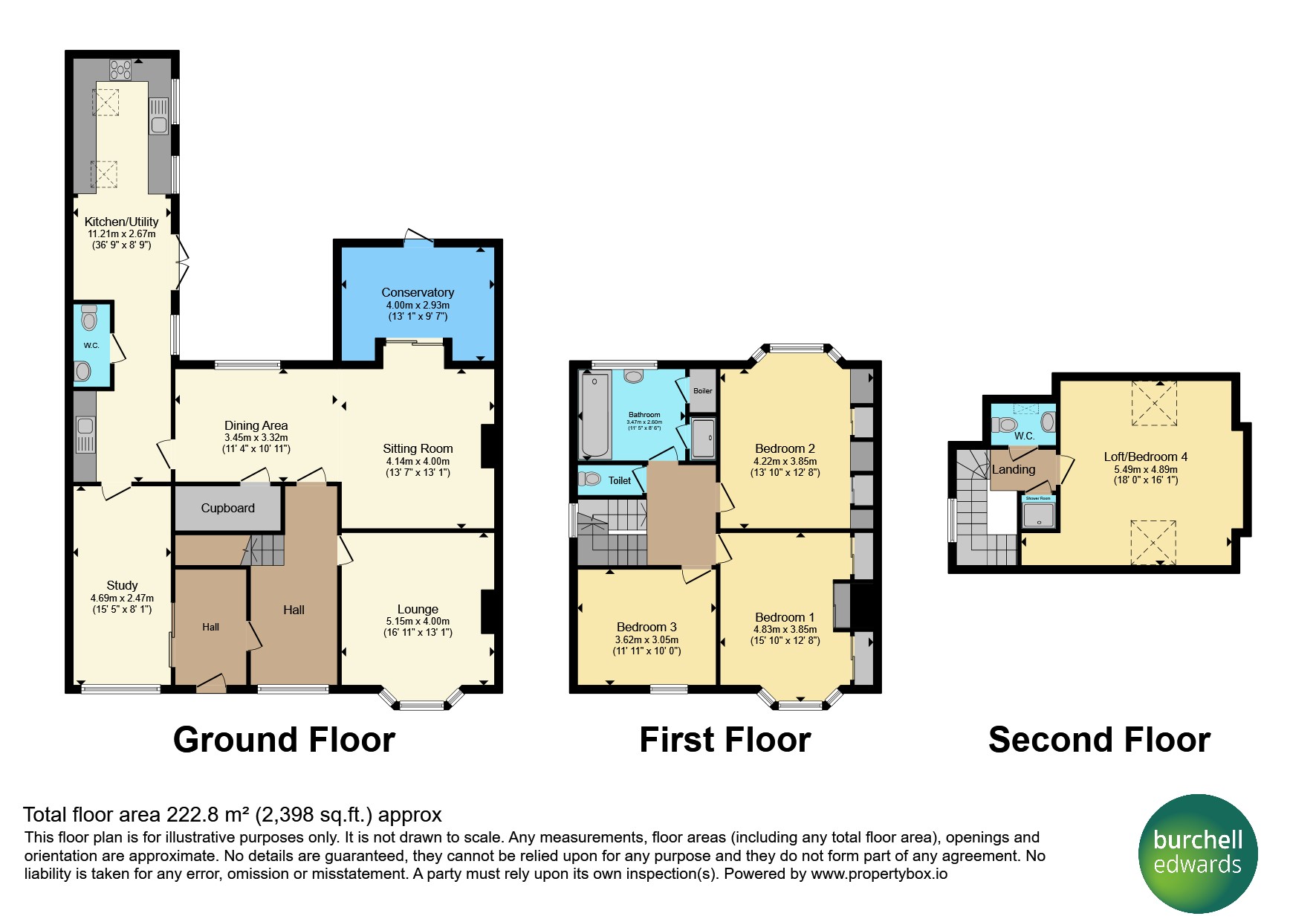 22 ,, Orchard Road, BIRMINGHAM floorplan