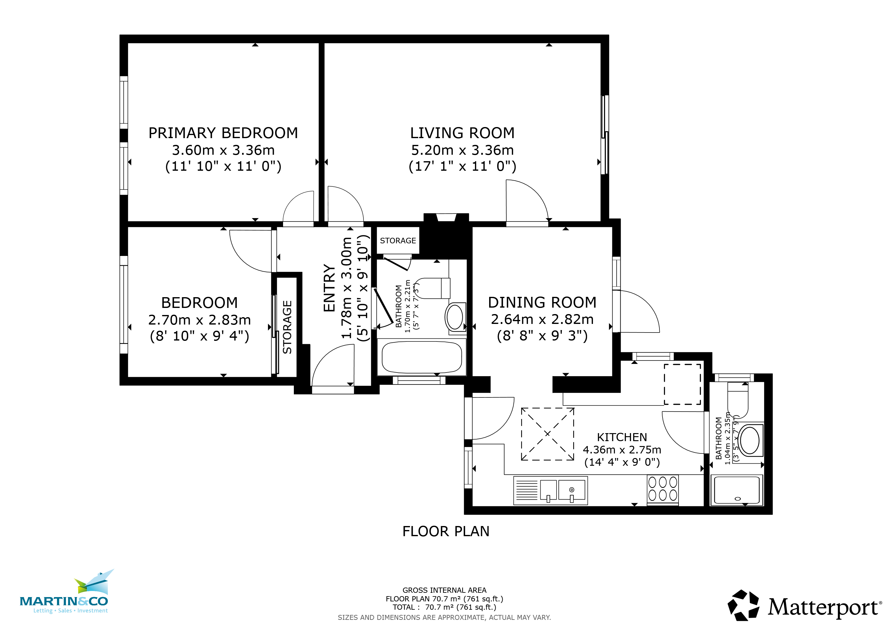 42, Oldbury Orchard, Churchdown floorplan