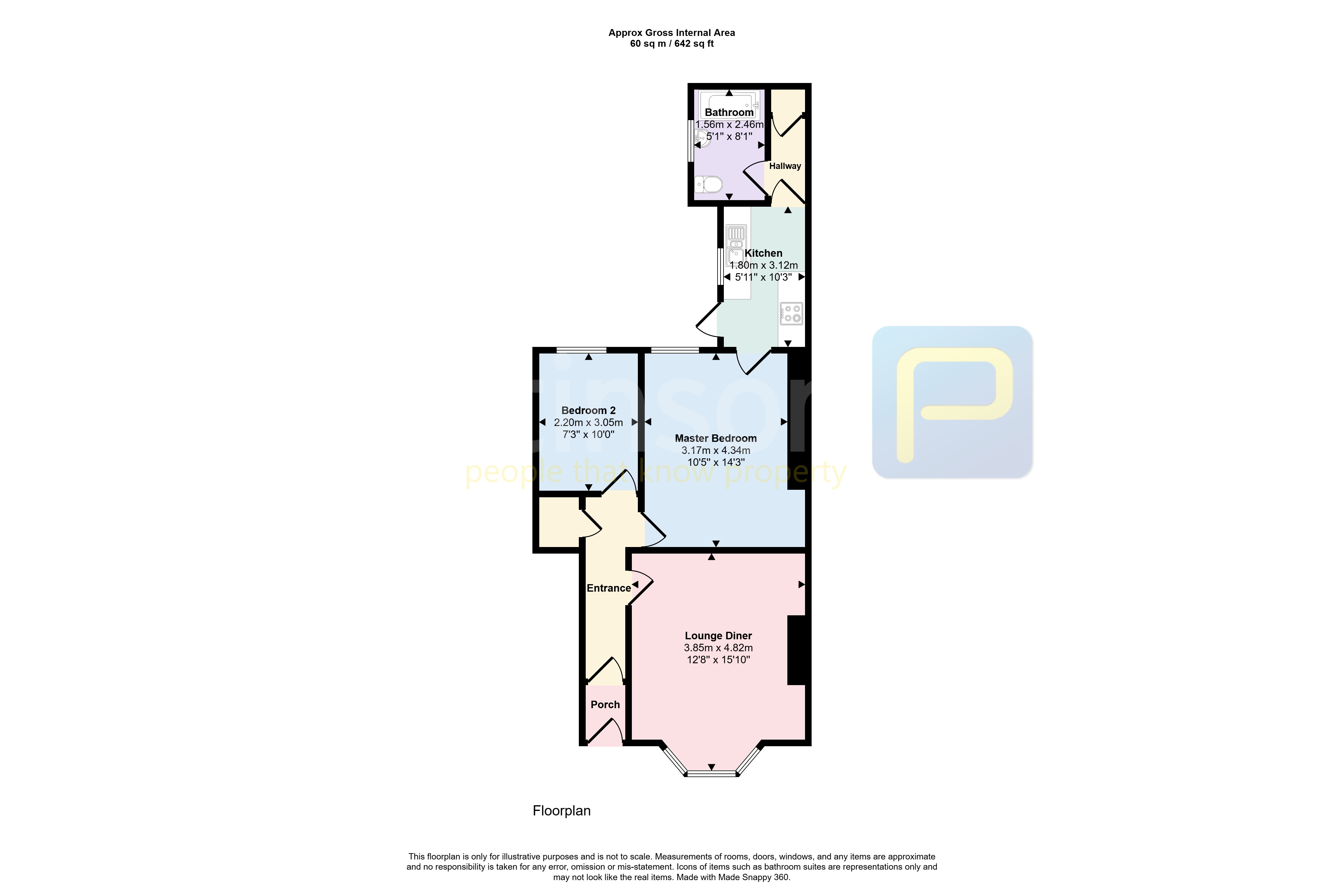 South Eldon Street, South Shields floorplan