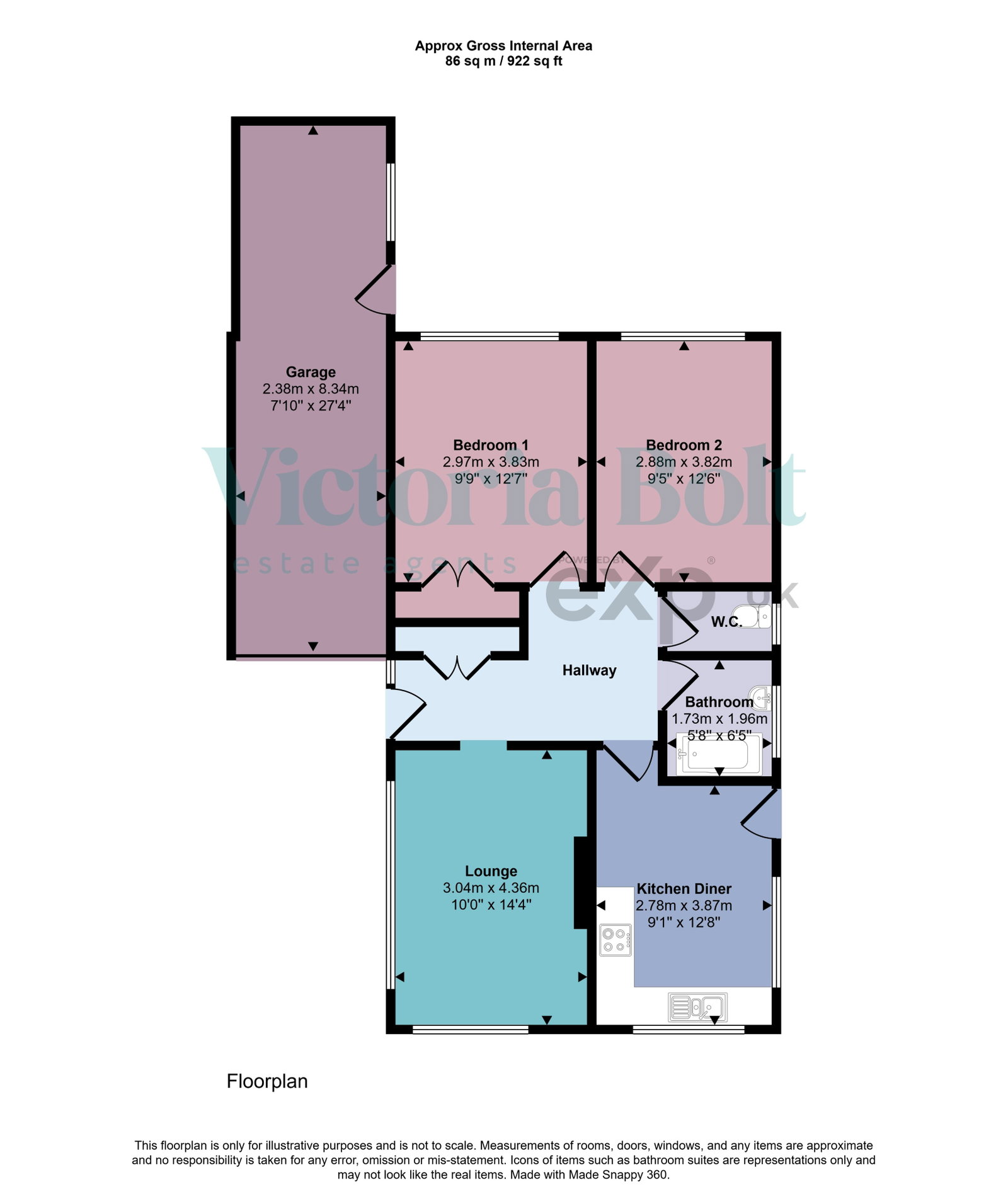 3, Chestnut Drive, Brixham floorplan