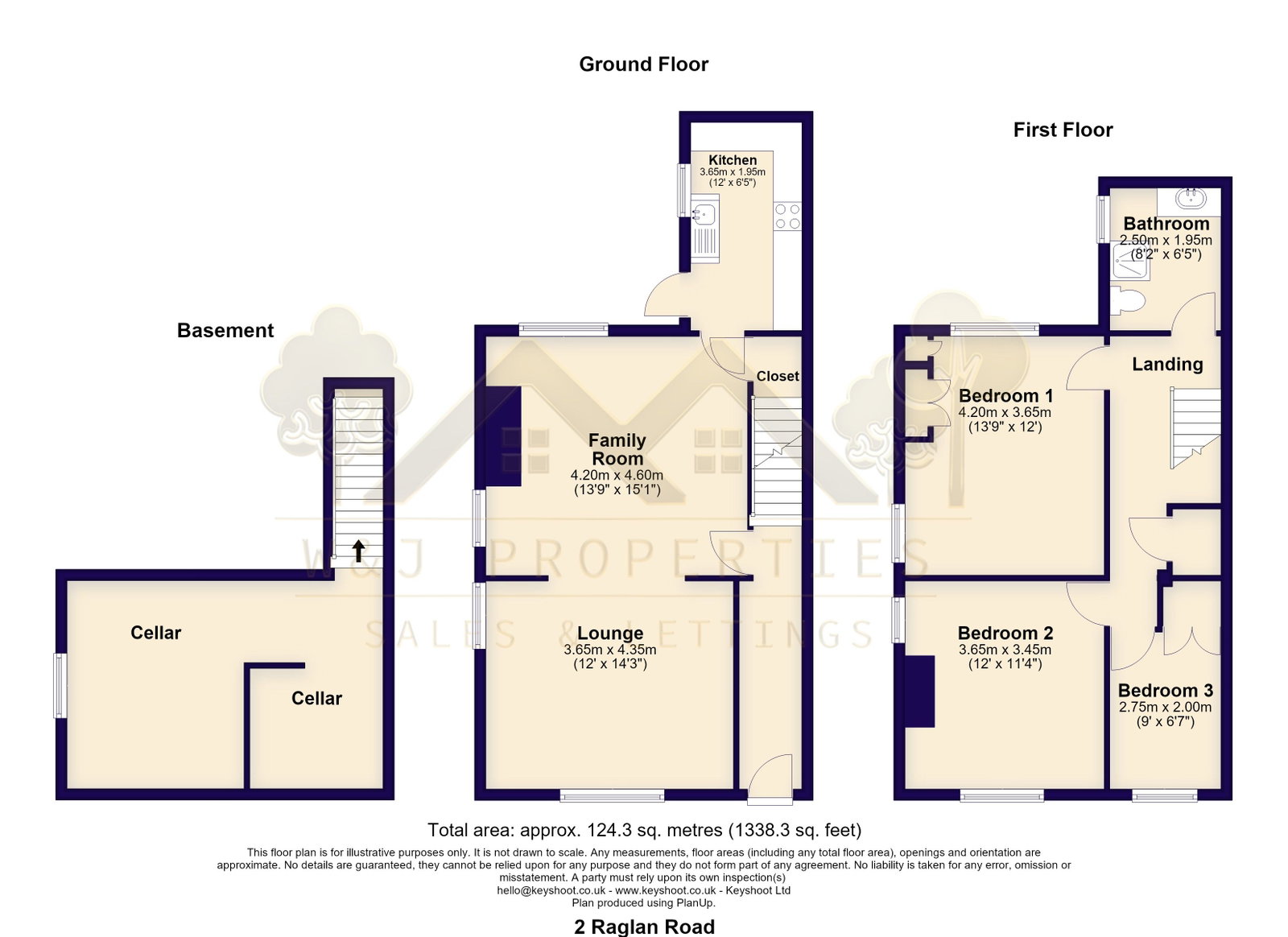 Raglan Road, Burnley floorplan