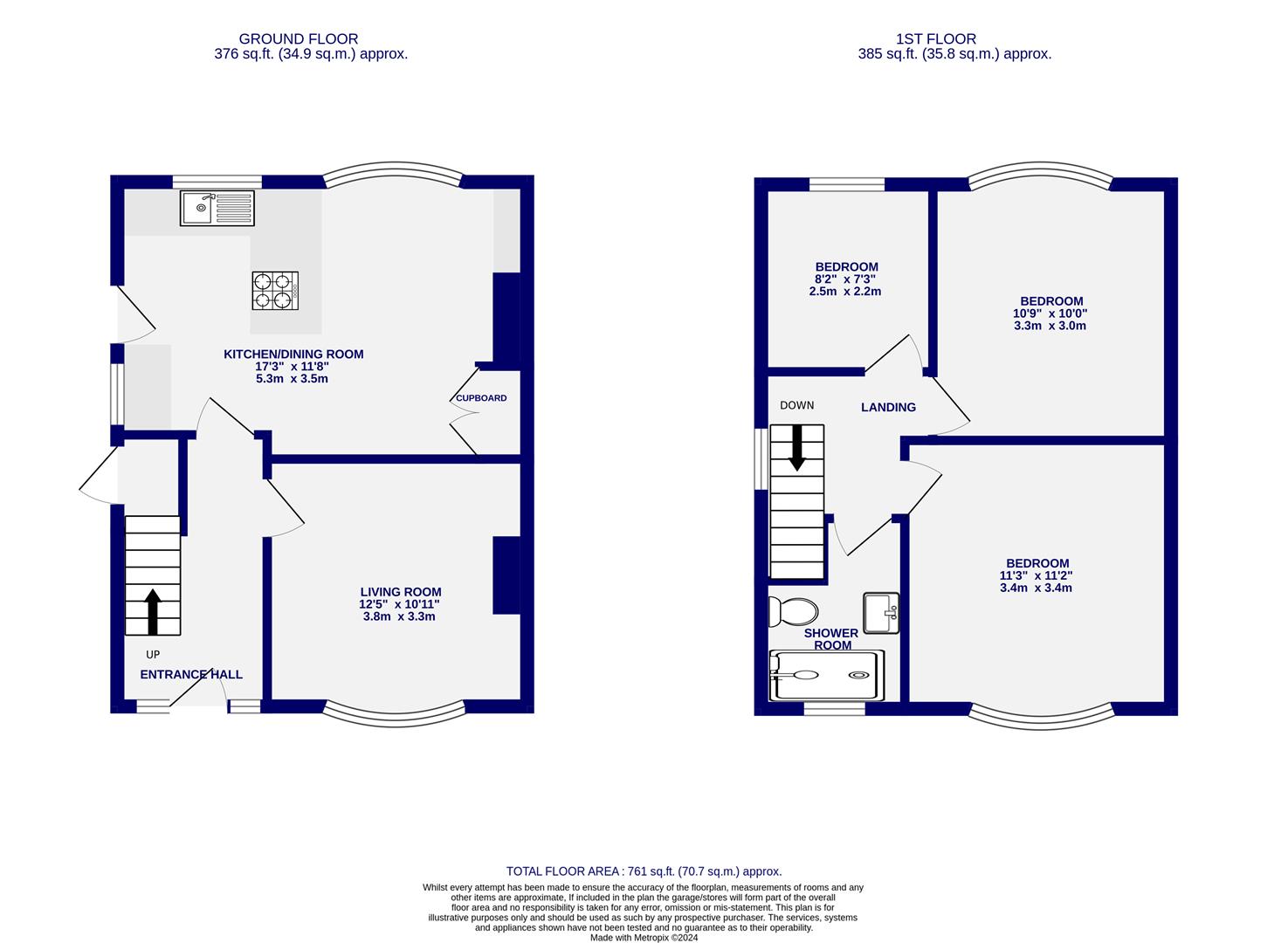71, Wilton Rise, York floorplan
