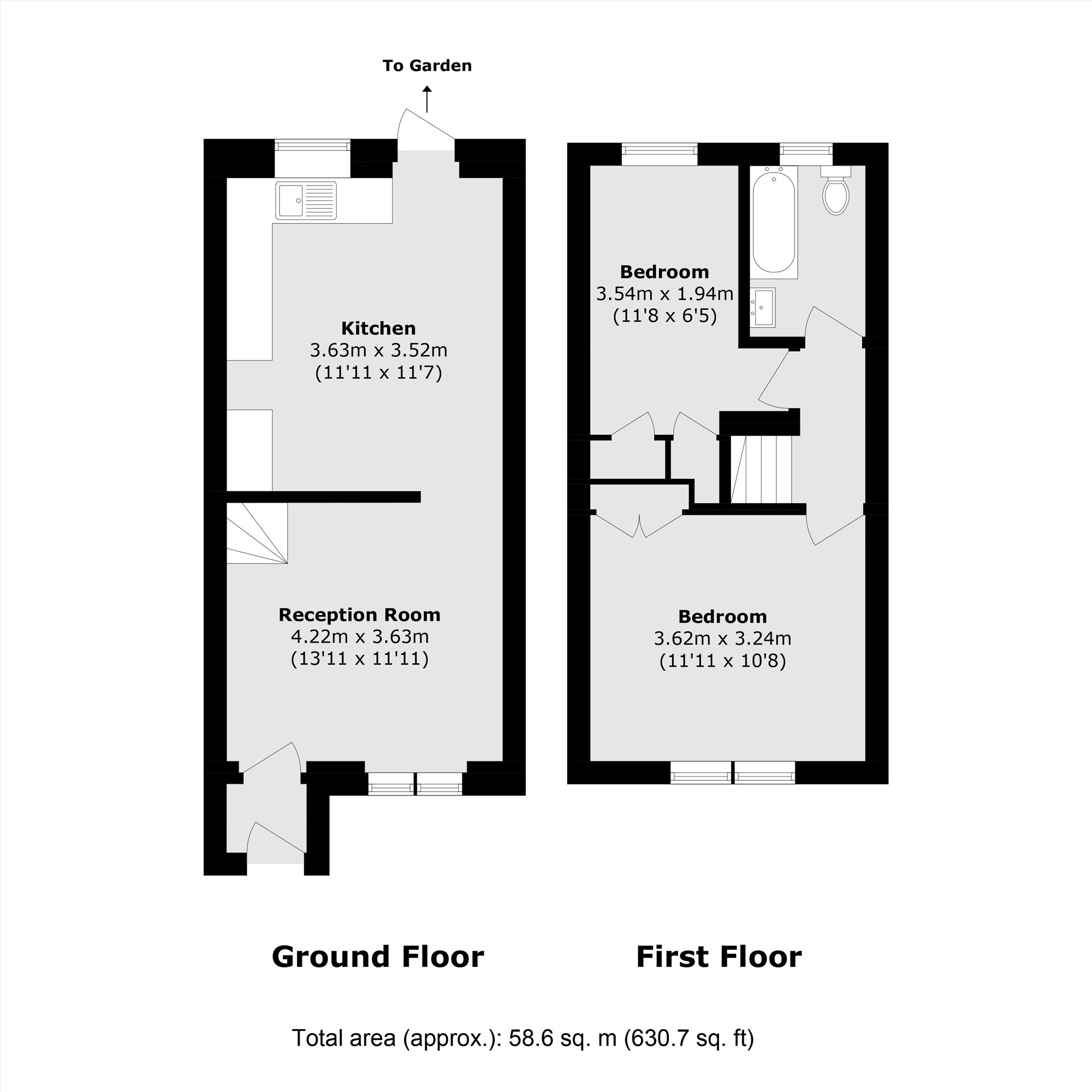 36, Tawny Close, Feltham floorplan