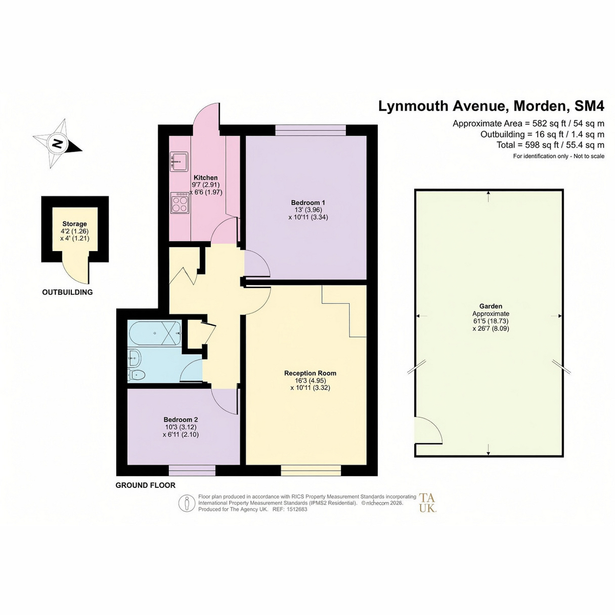 227a, Lynmouth Avenue, Morden floorplan