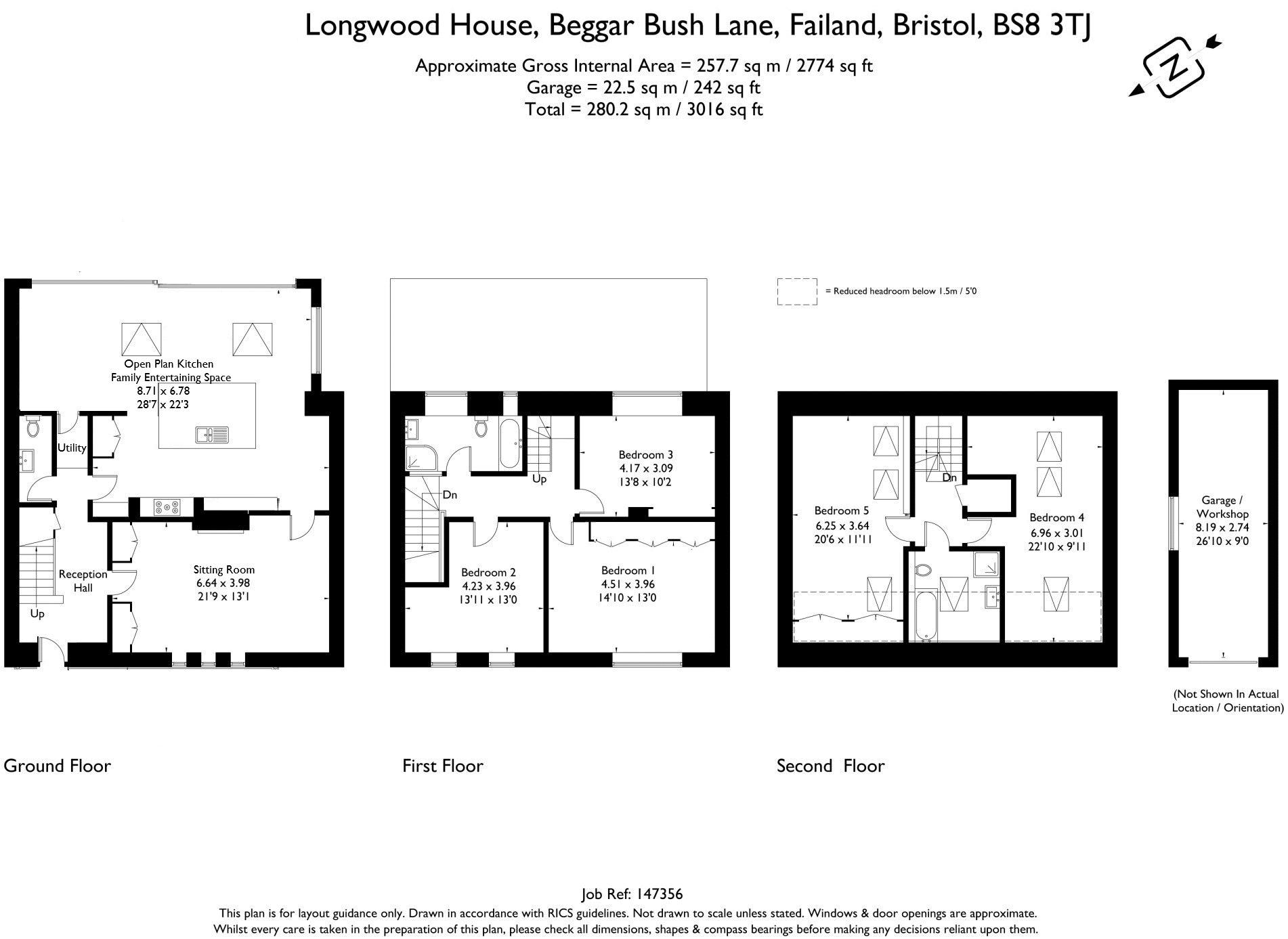 The White Barn, 9 Longwood House, Beggar Bush Lane, Bristol floorplan