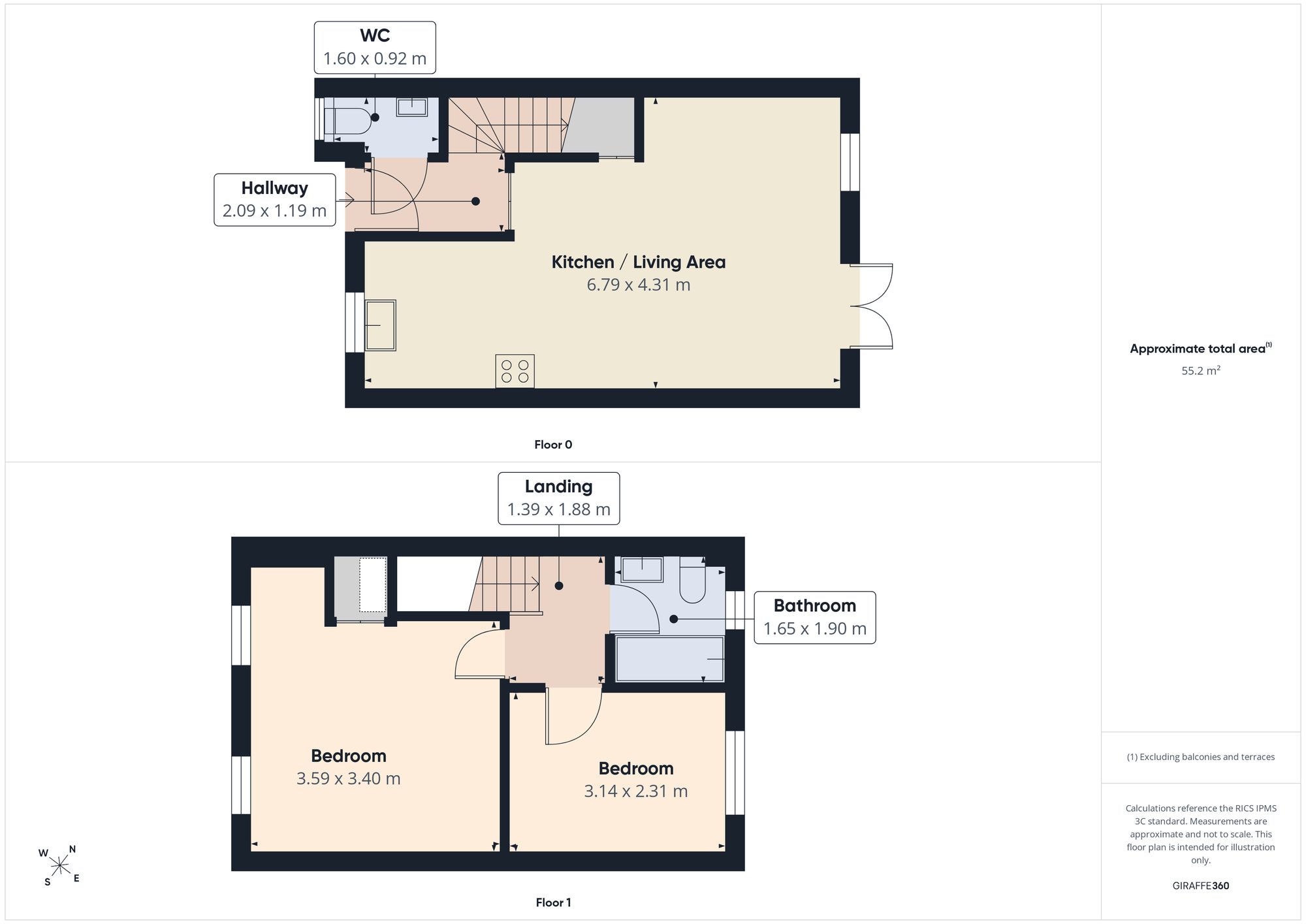 10 December Courtyard Christmas Place, Gateshead floorplan