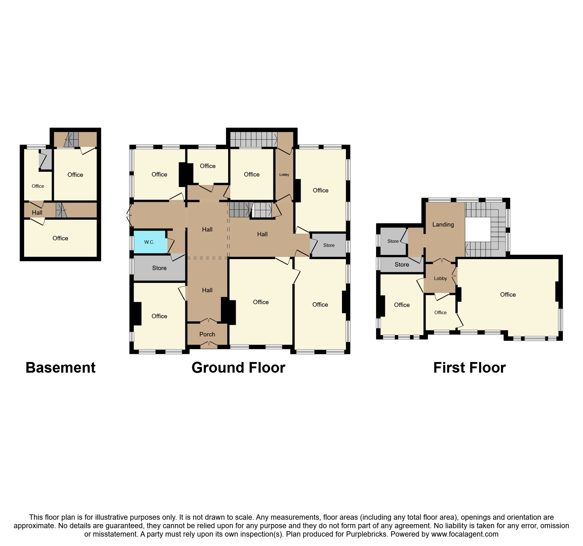 Union Rooms, Wellington Street, Dewsbury floorplan